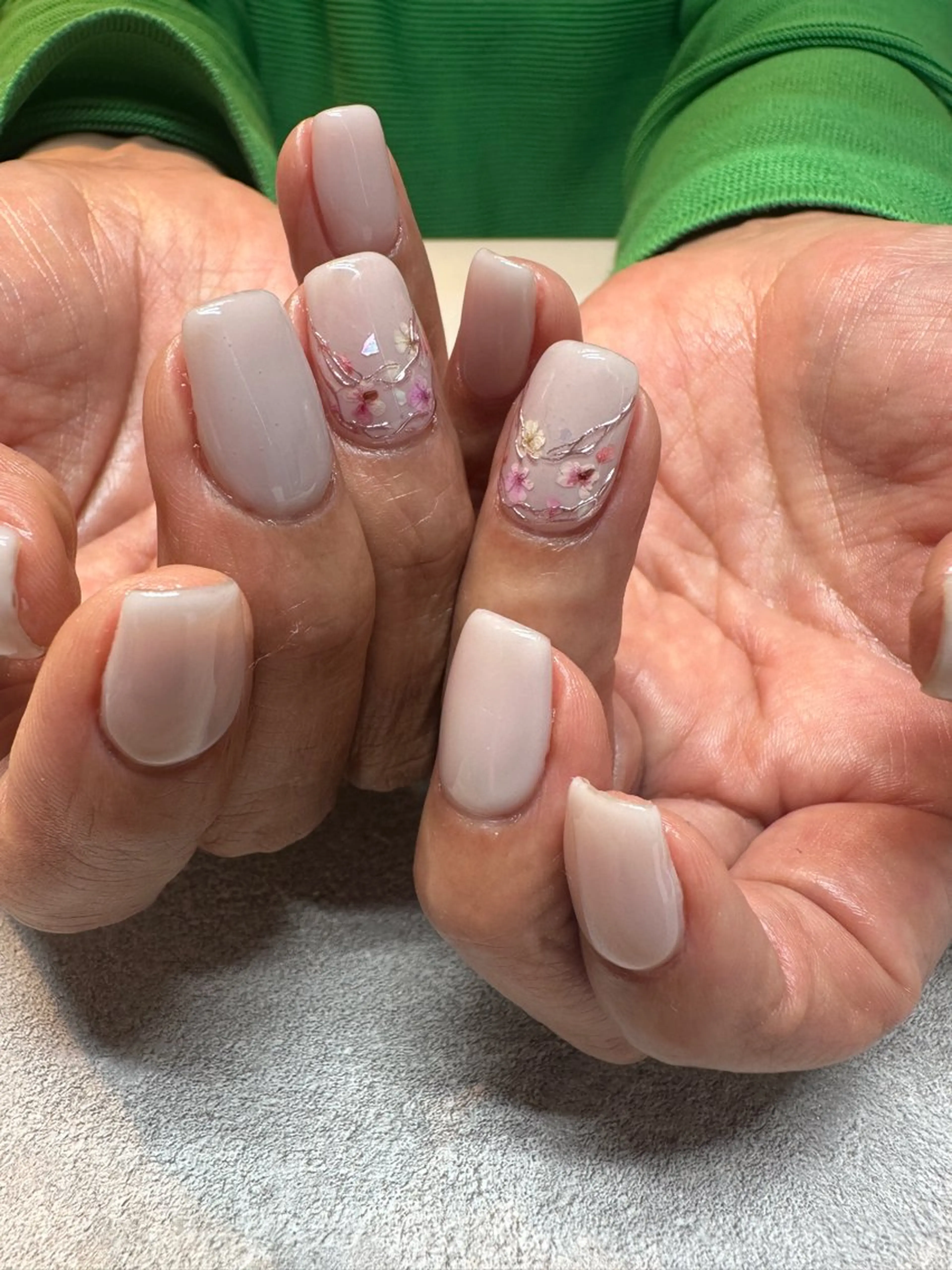 ネイル アートネイル ワンカラーネイル ハンドネイル Baden Nail ﾊﾞ-ﾃﾞﾝ ﾈｲﾙのネイルデザイン