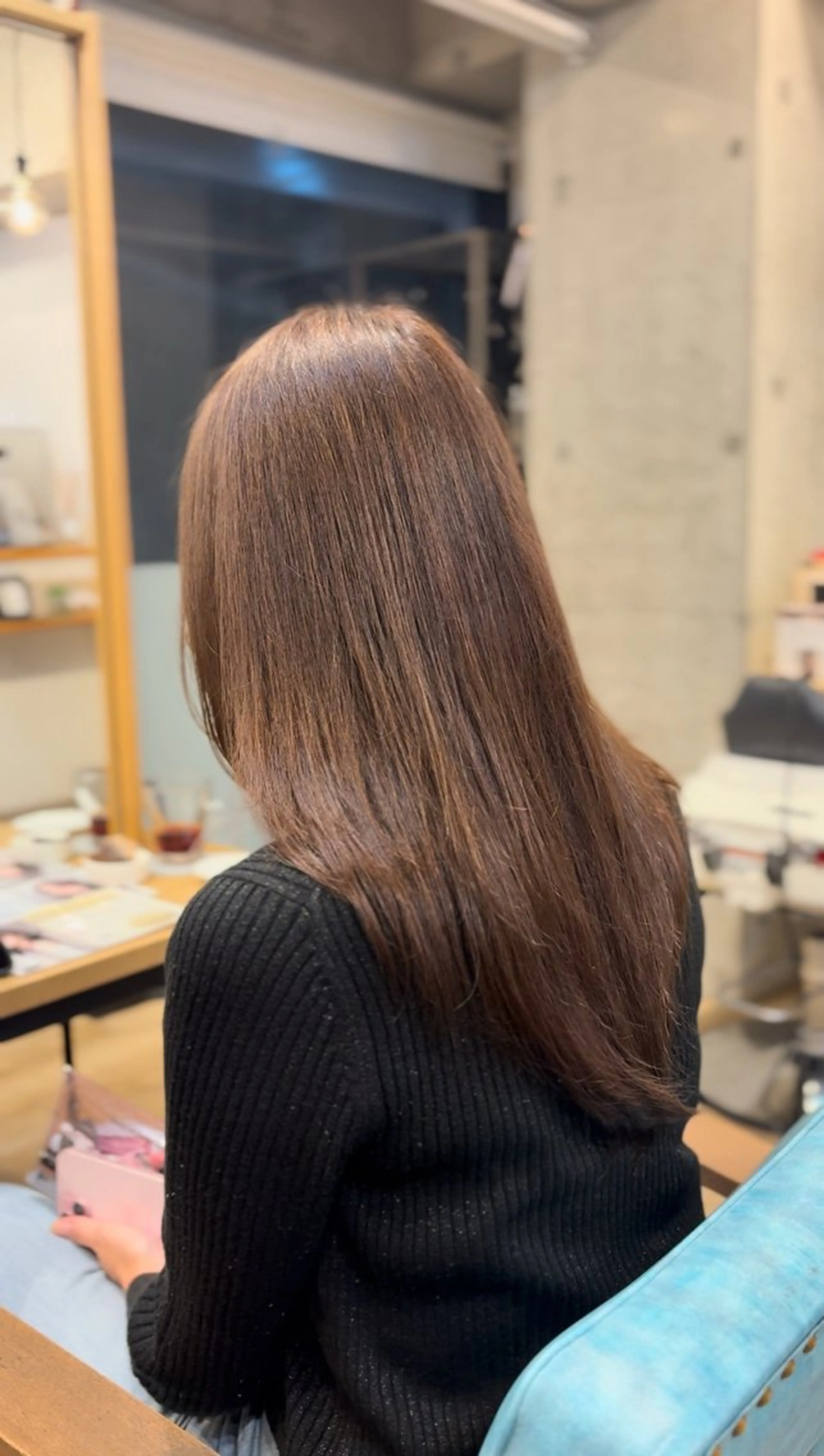 ロング カラー カット ヘアカラー トリートメント Liere YUMAのヘアスタイル