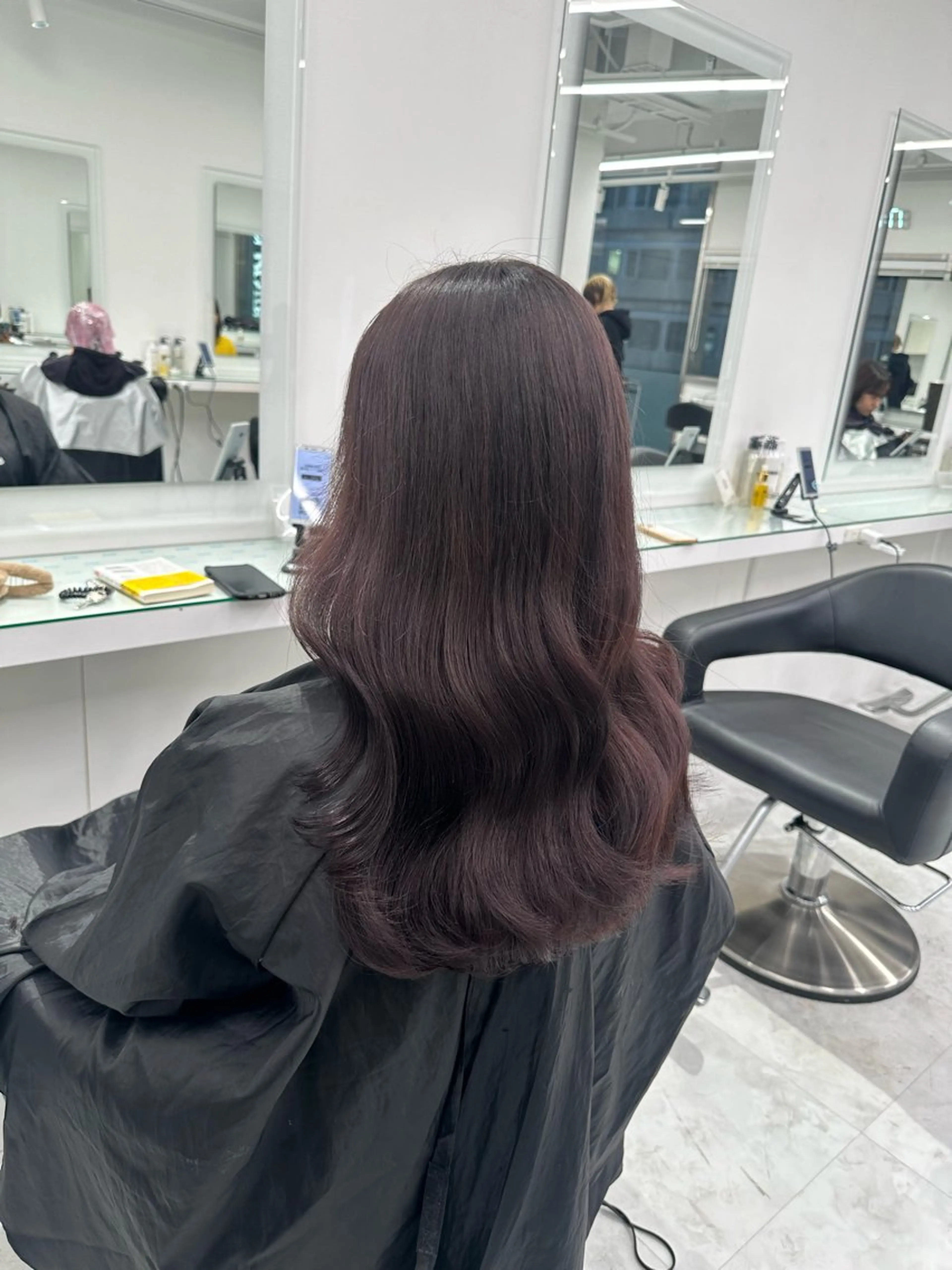 カラー マンツーマン/原宿/ 透明感カラー⭐️のヘアスタイル