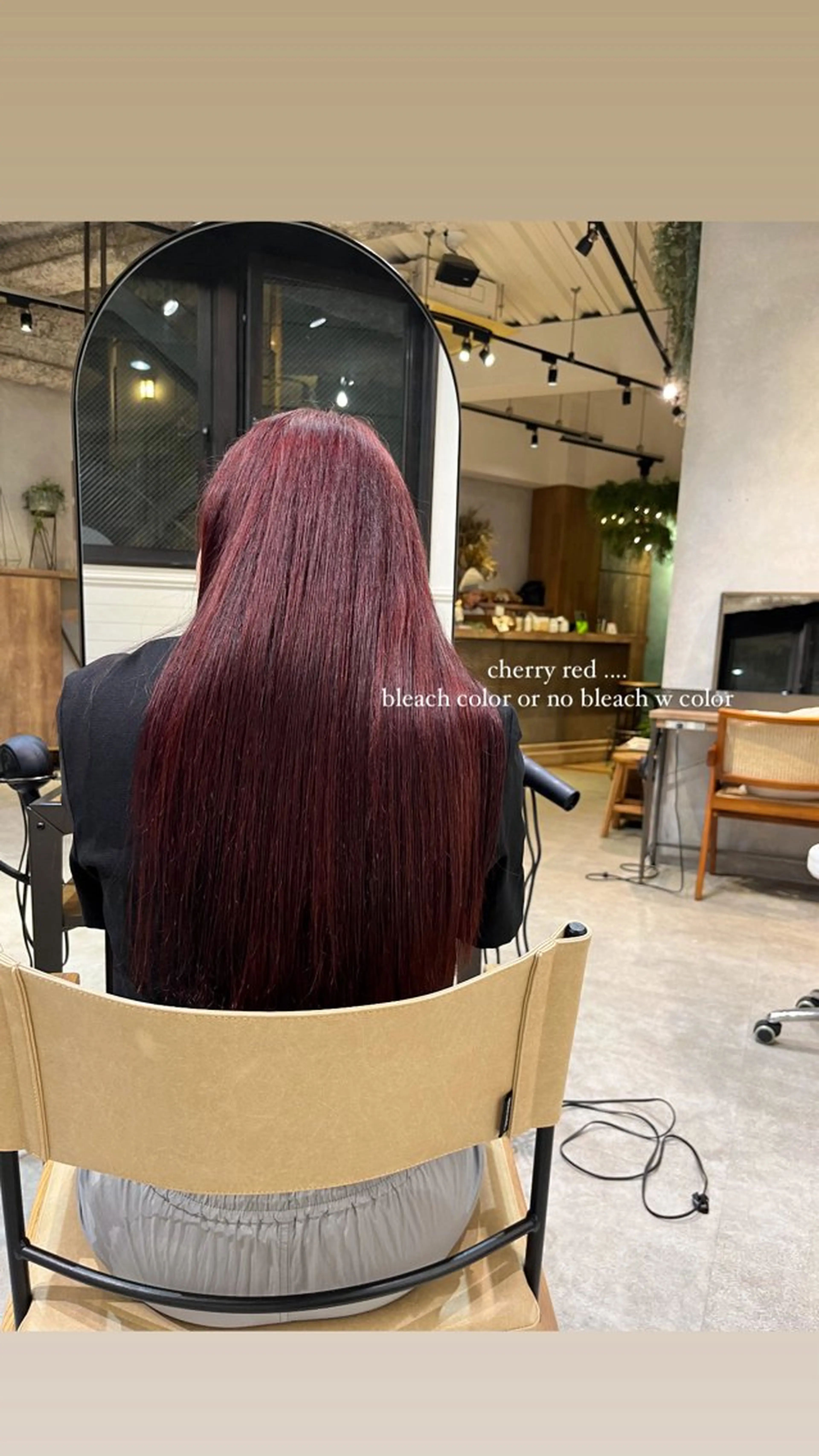 カラー ブリーチ ダブルカラー ブリーチなしカラー ヘアカラー トリートメント 🍒暖色カラー🍒 ueno aiのヘアスタイル