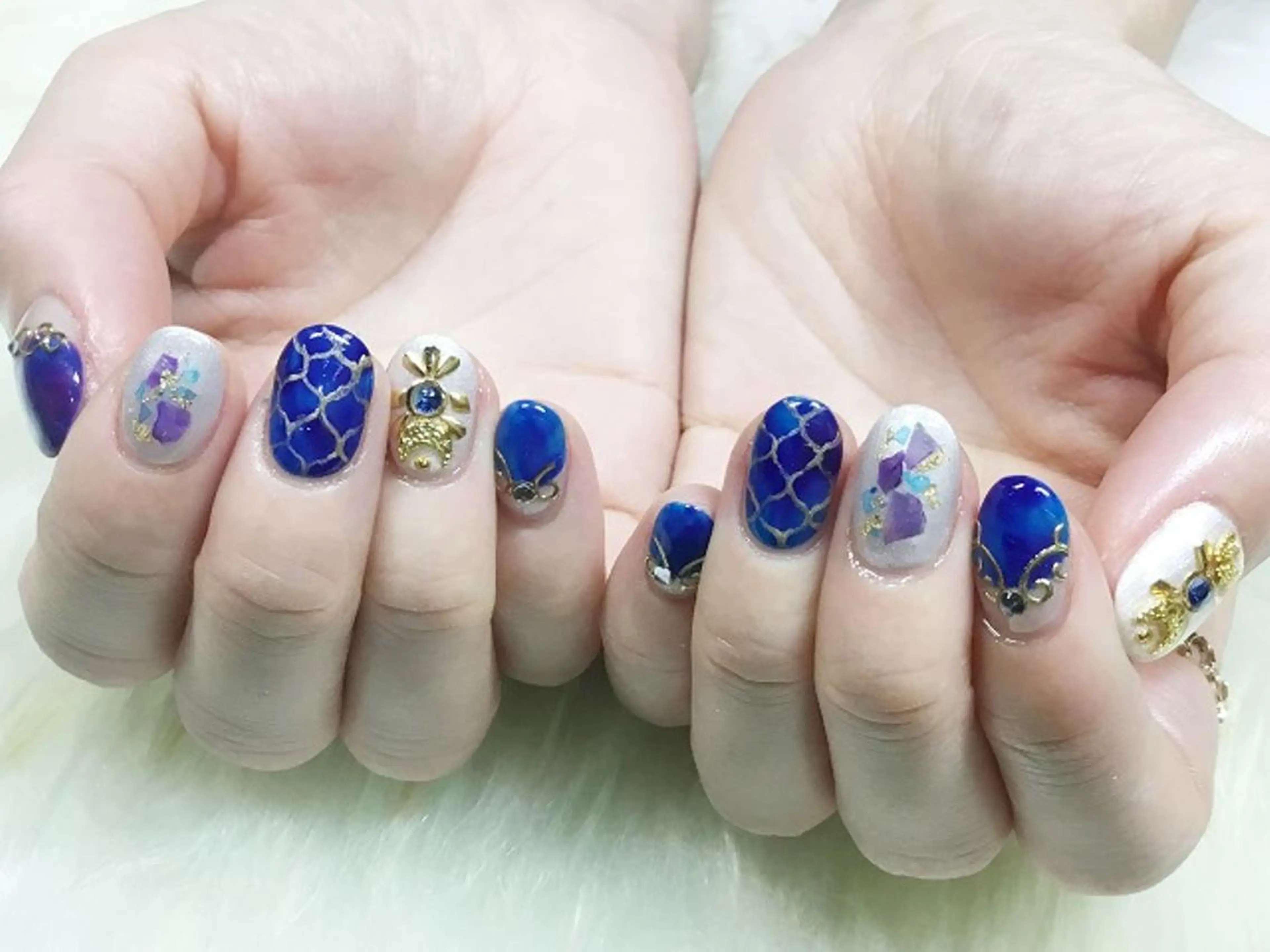🌈オフ込オーダーメイド🌼150分しっかりアートやり放題＆ストーン付け放題⭐️長さ出し10本OK🌟の写真