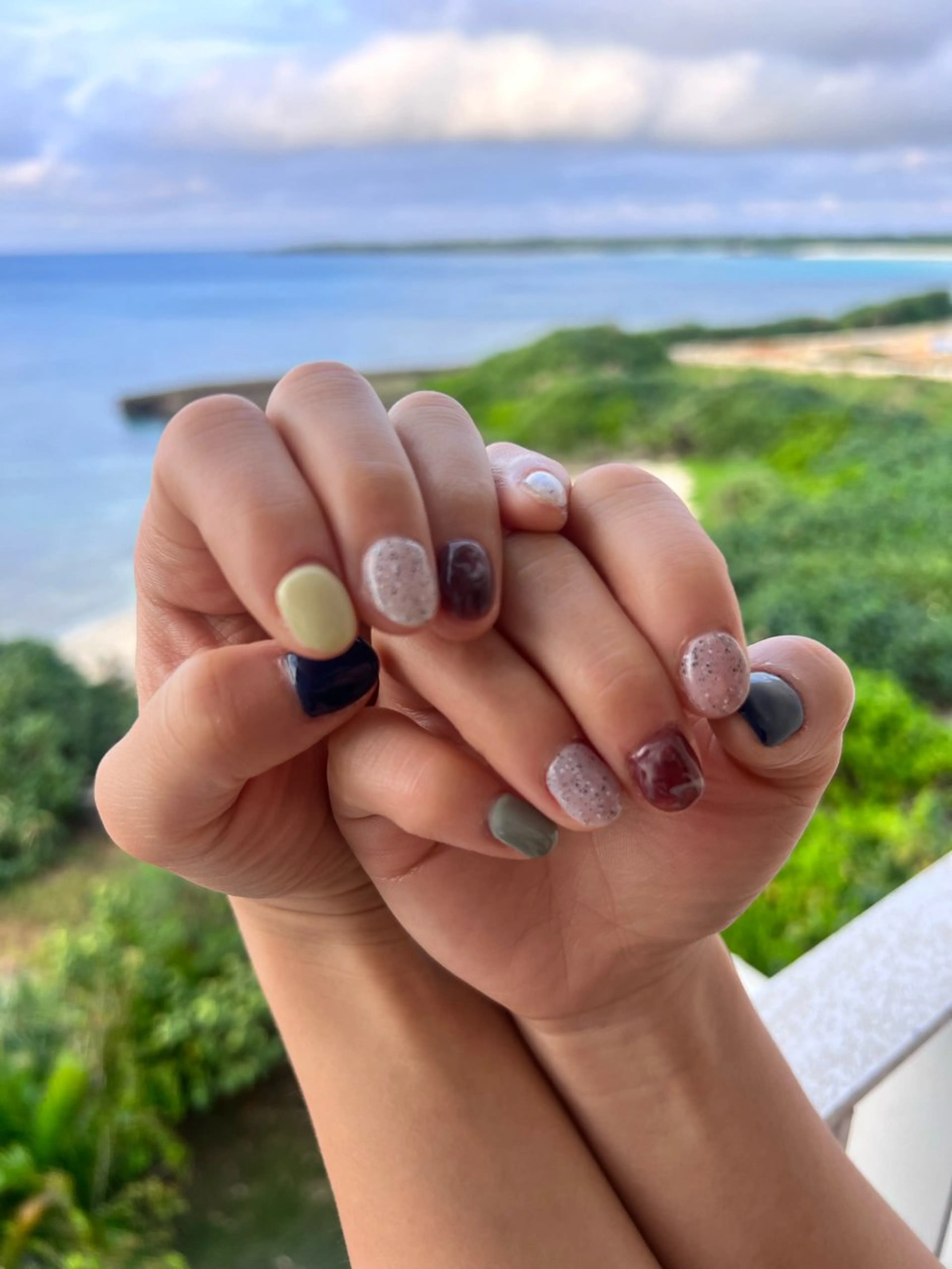 ネイル 金 柚嬉のネイルデザイン