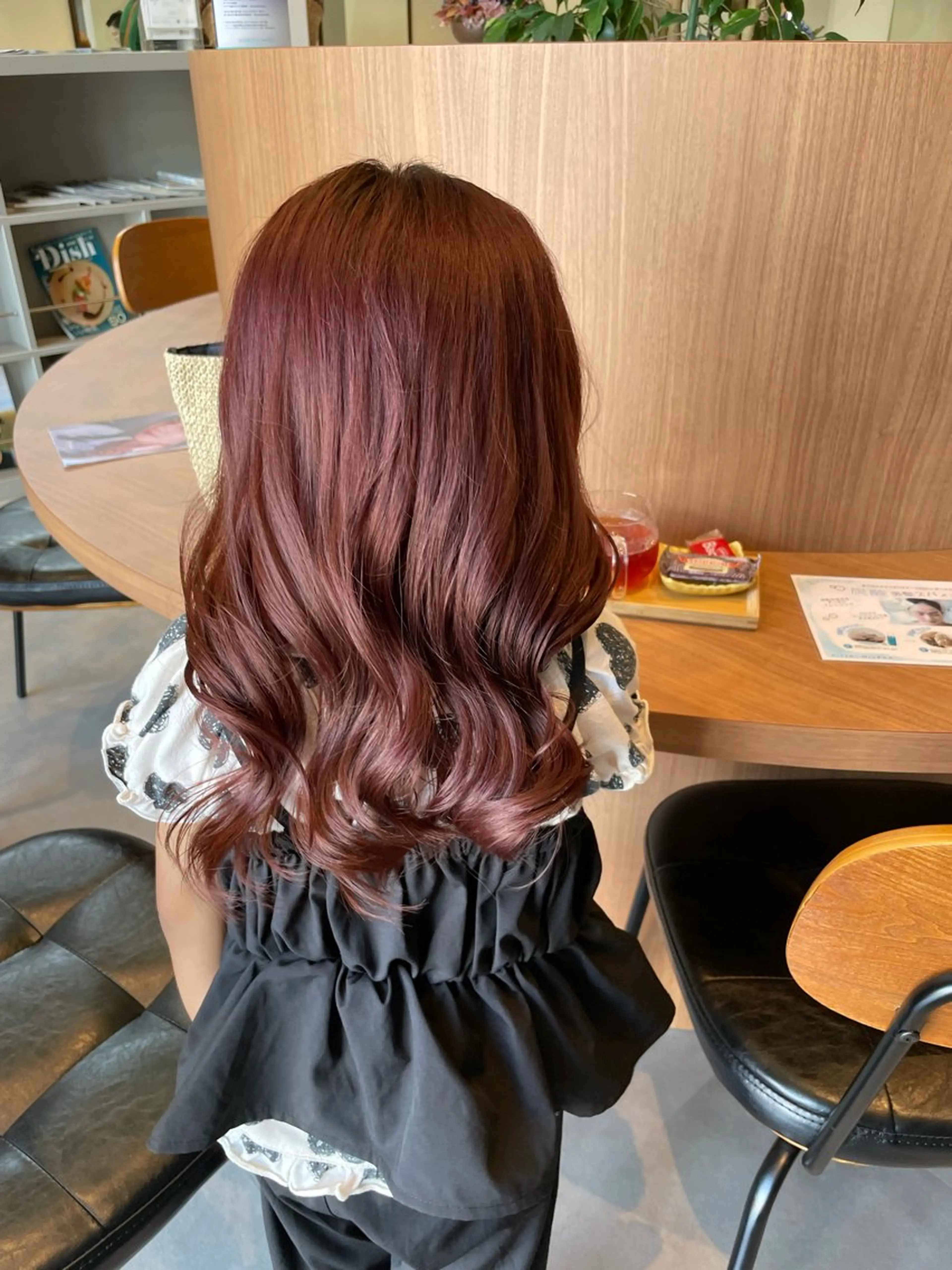 ミディアム カラー キッズ ブリーチ ラベンダーカラー ラベンダーピンク ピンクカラー カット ヘアカラー ayaka |トレンドヘアのヘアスタイル