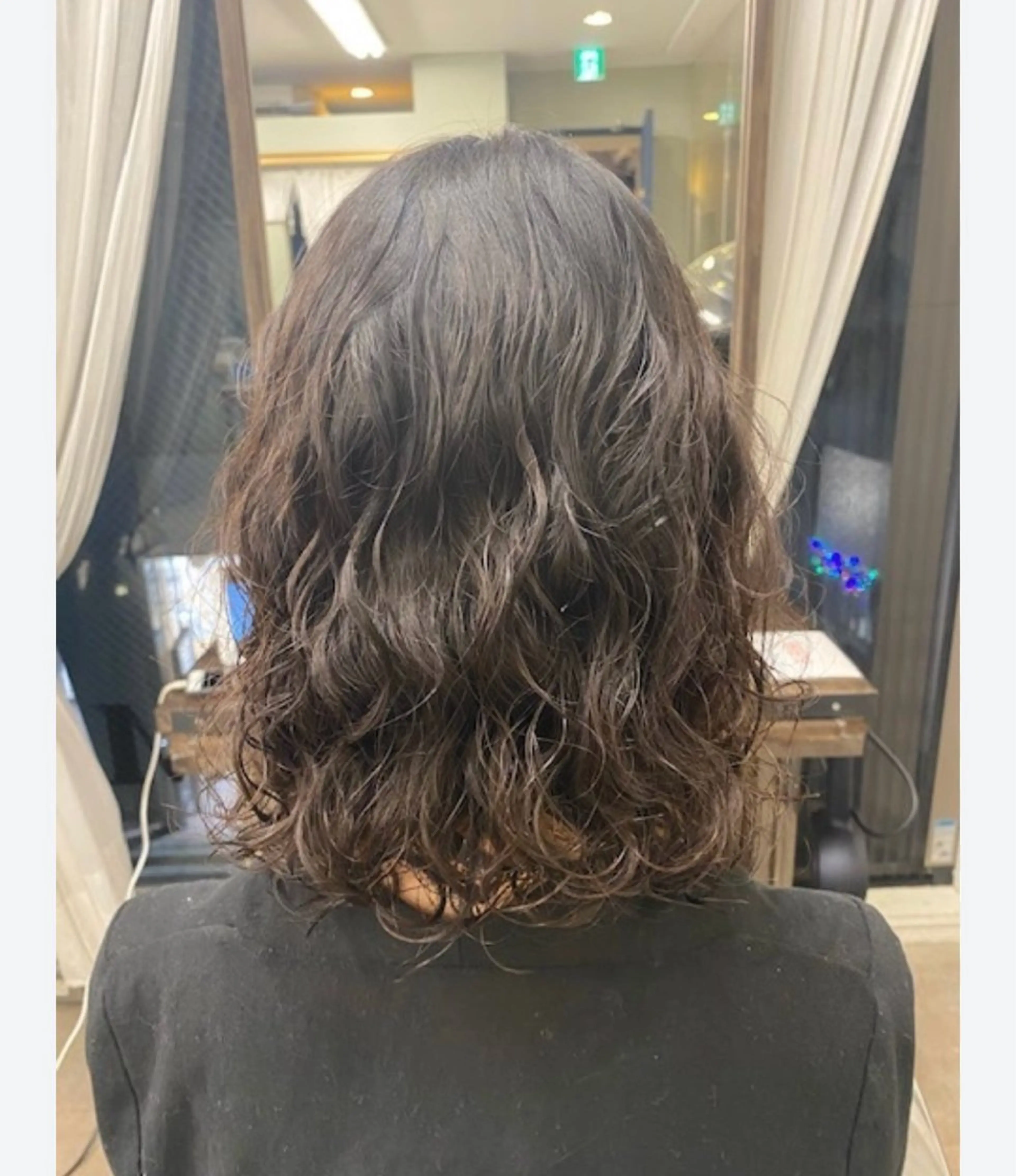 「パーマ仕上げテスト」カット+デジタルパーマ無料‼️トップスタイリスト施術💞の写真