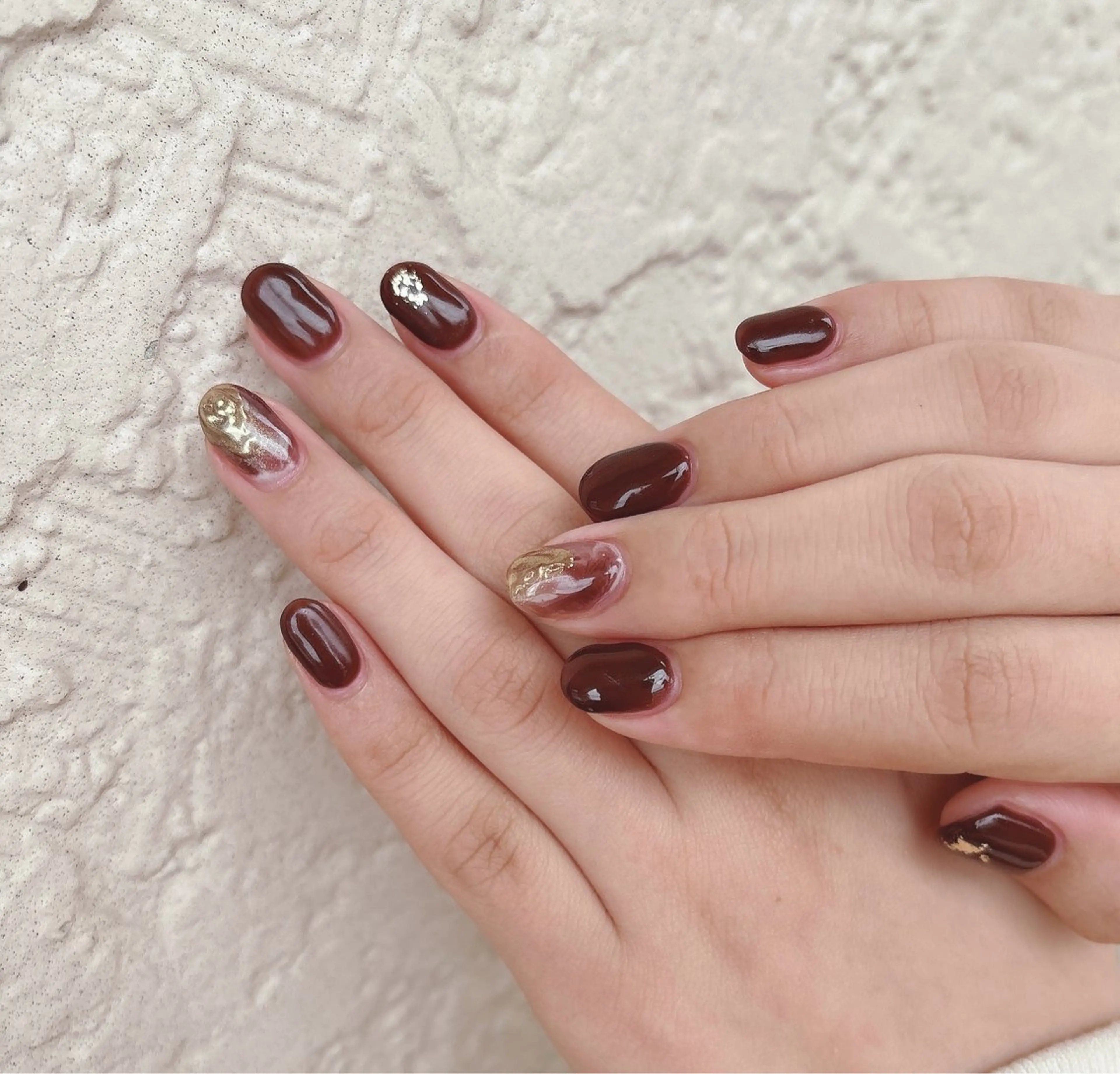ネイル ニュアンスネイル シンプルネイル バレンタイン ハンドネイル nails 🎀meのネイルデザイン