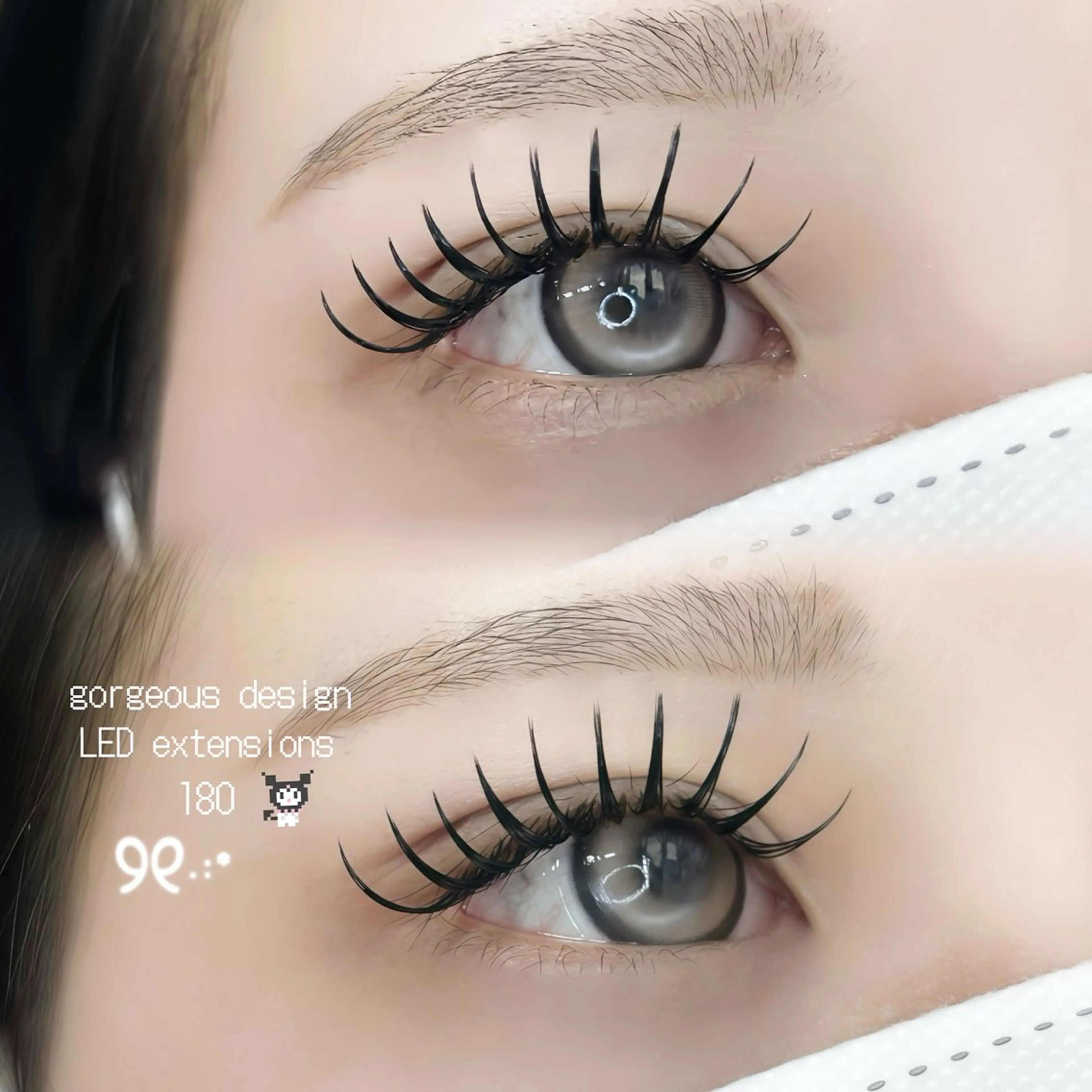 マツエク・マツパ by fleur HIRONAのマツエク・マツパデザイン