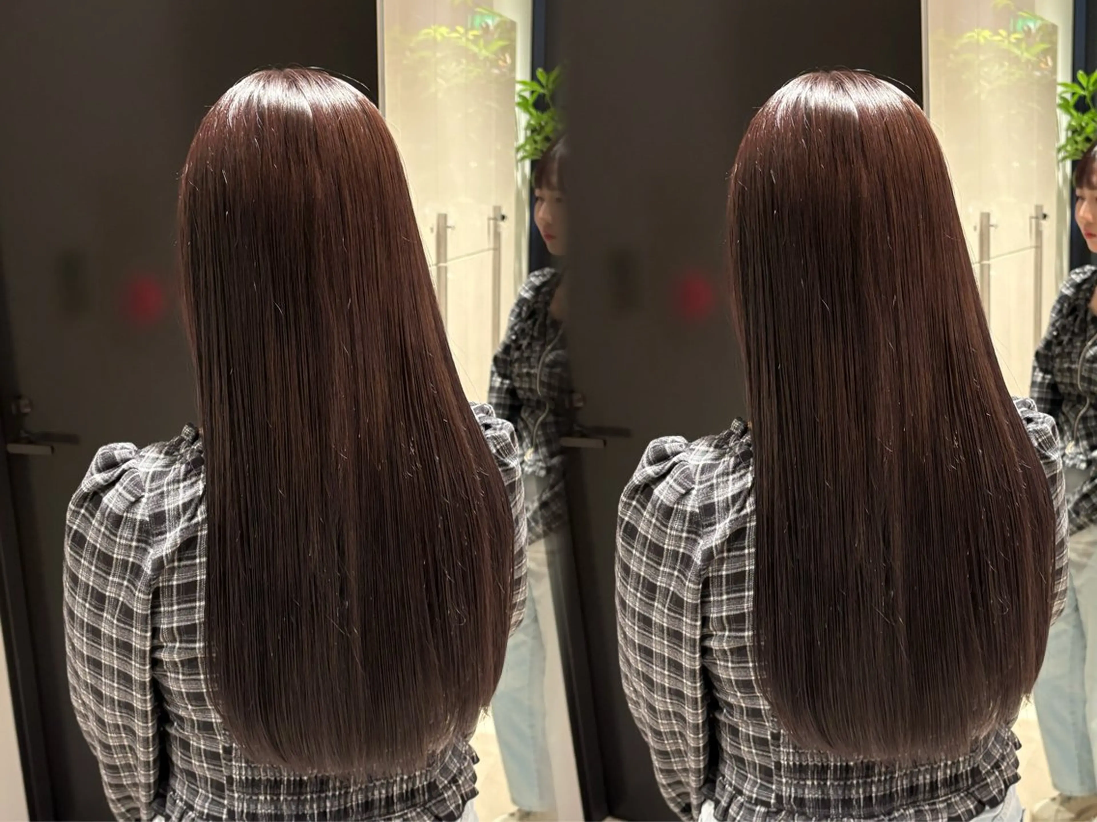 ロング カット ヘアカラー トリートメント 縮毛矯正/髪質改善/ 斉藤春のヘアスタイル