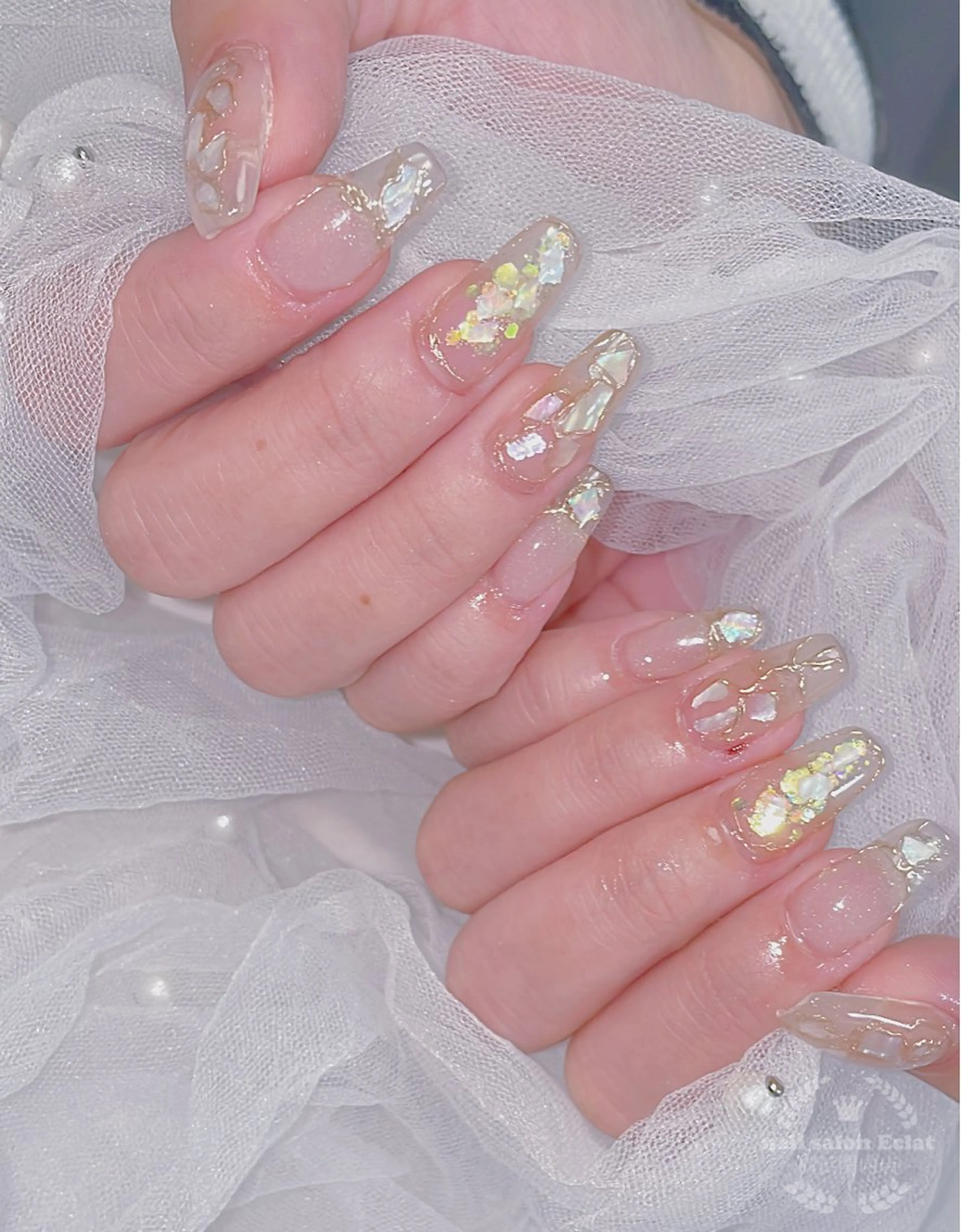 ネイル ハンドネイル ネイルサロンエクラ 🫧Shizukaのネイルデザイン