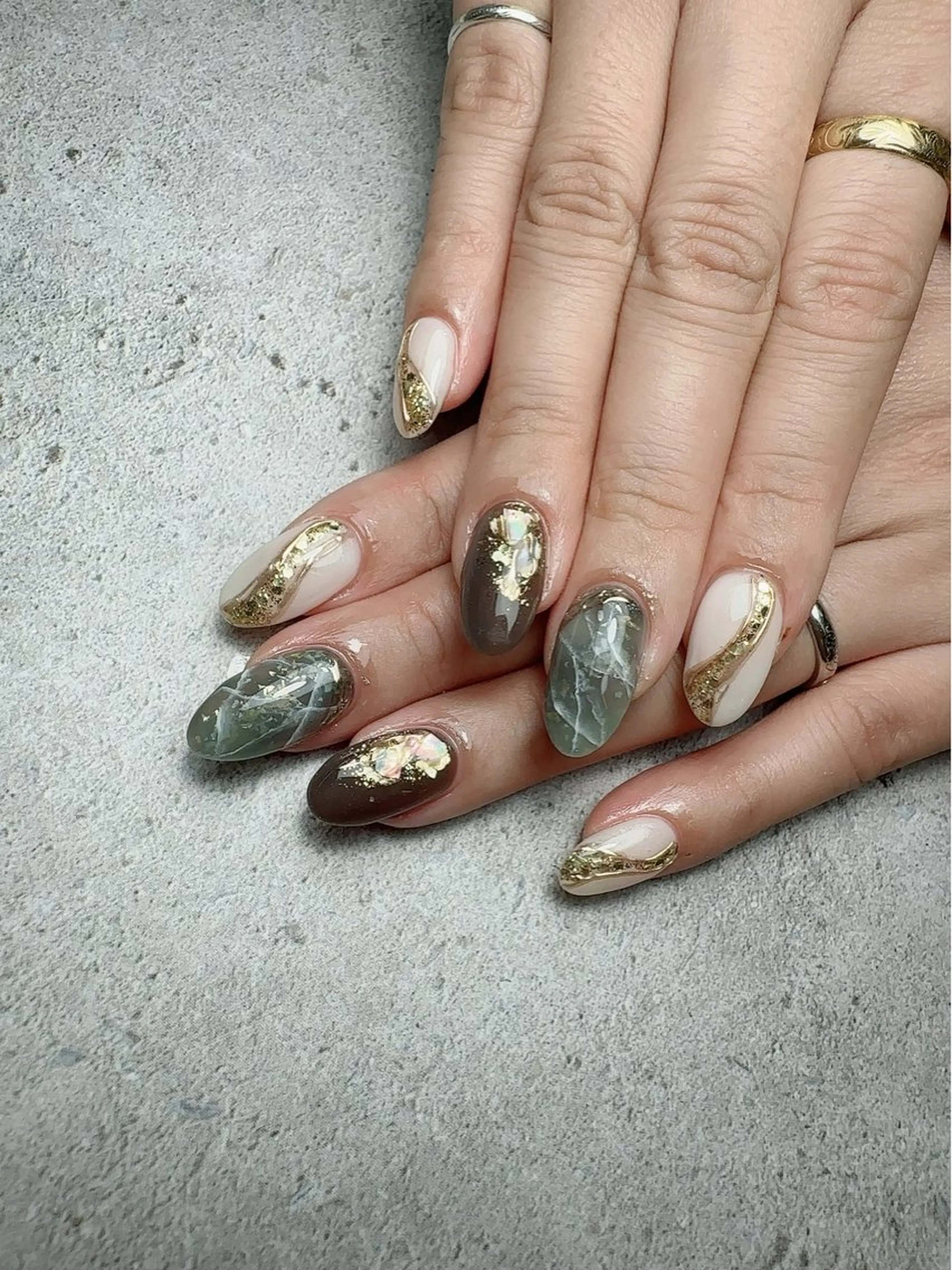 ネイル アートネイル 入学式 ハート マグネットネイル 持ち込み ハンドネイル nail salon    Mimiy..所属・Nailsalon Mimiy..♡のネイルデザイン