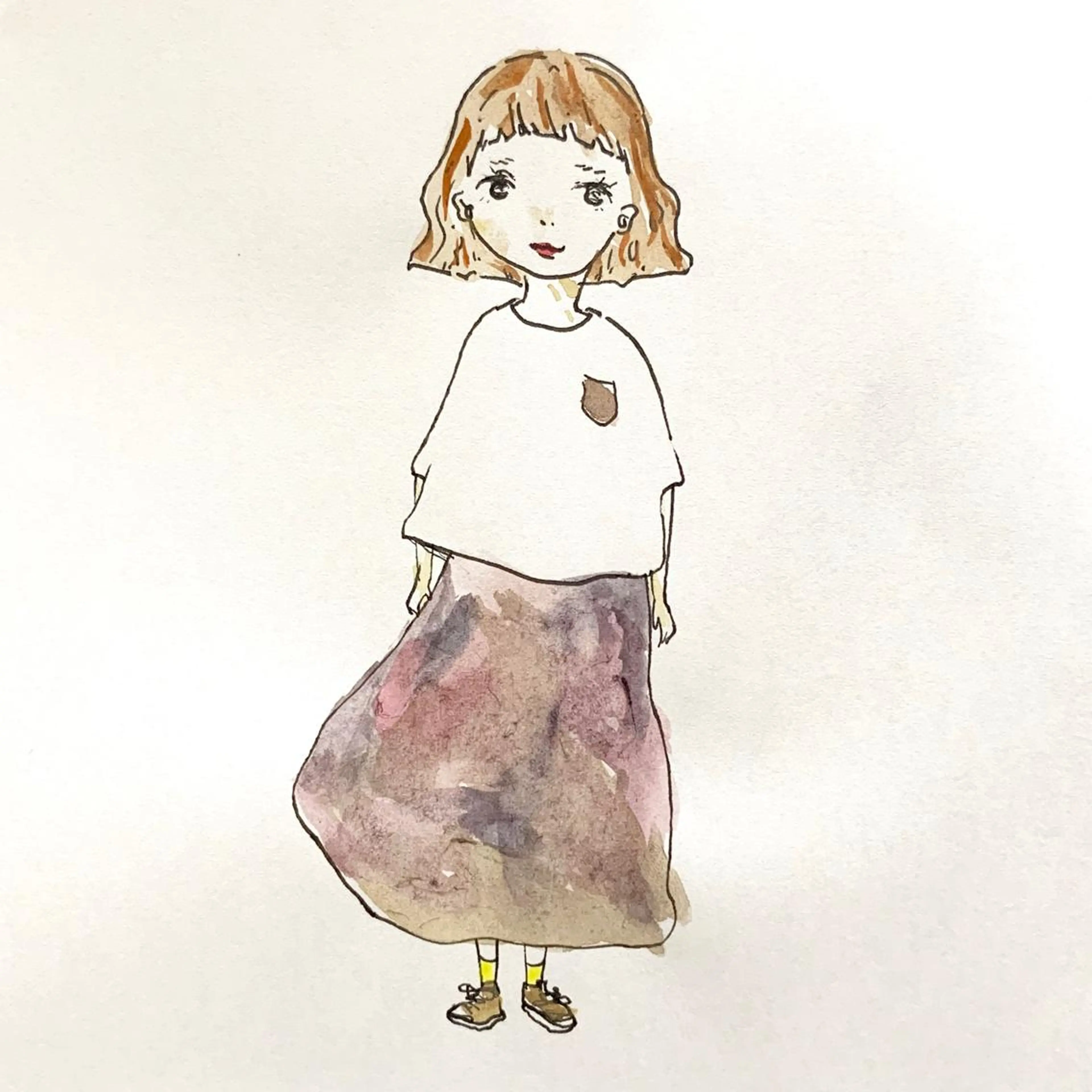 ミディアム 佐藤 美咲のヘアスタイル