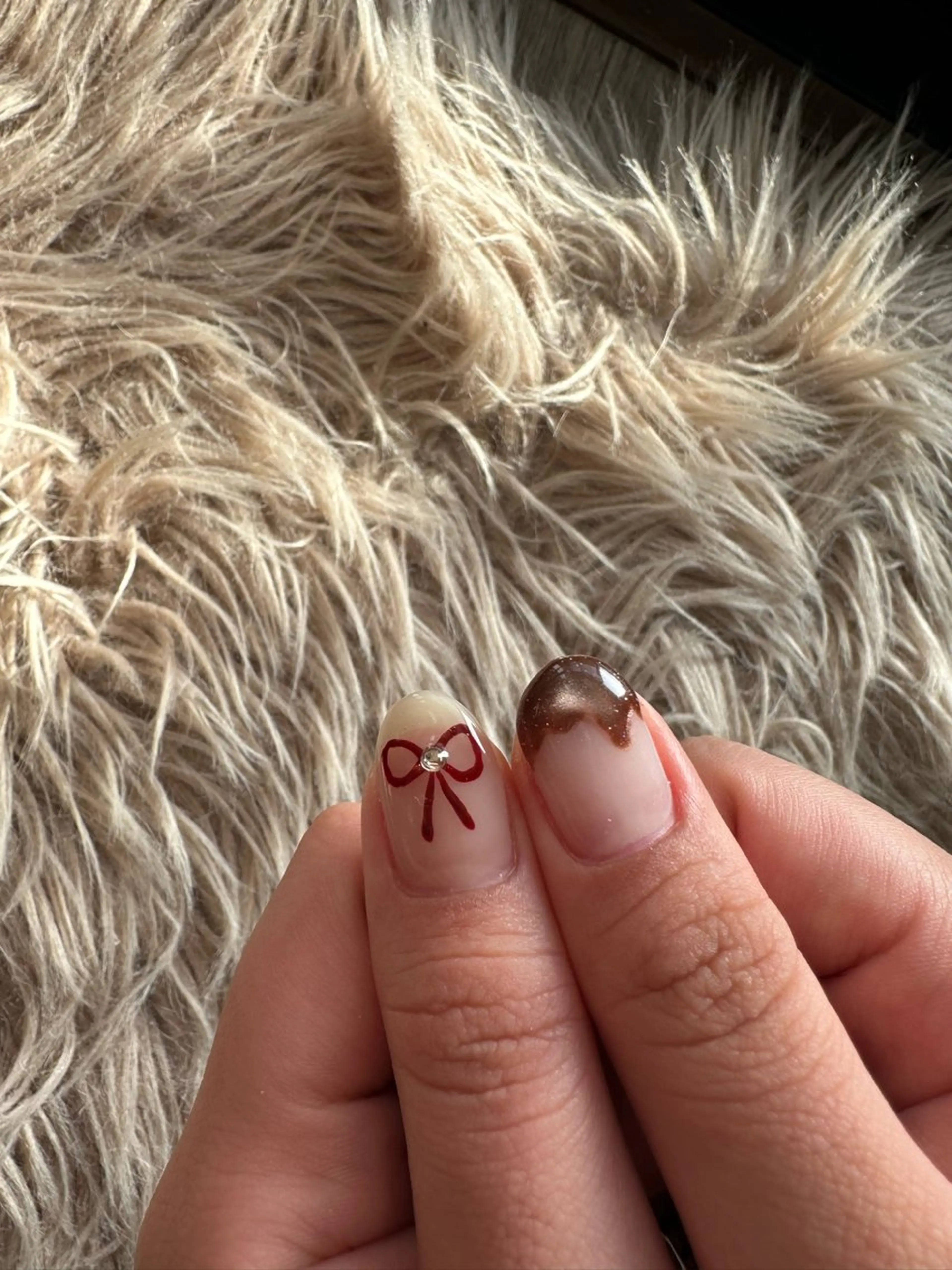 ネイル バレンタイン ハンドネイル nailsalon soie所属・soie/ YAEのネイルデザイン