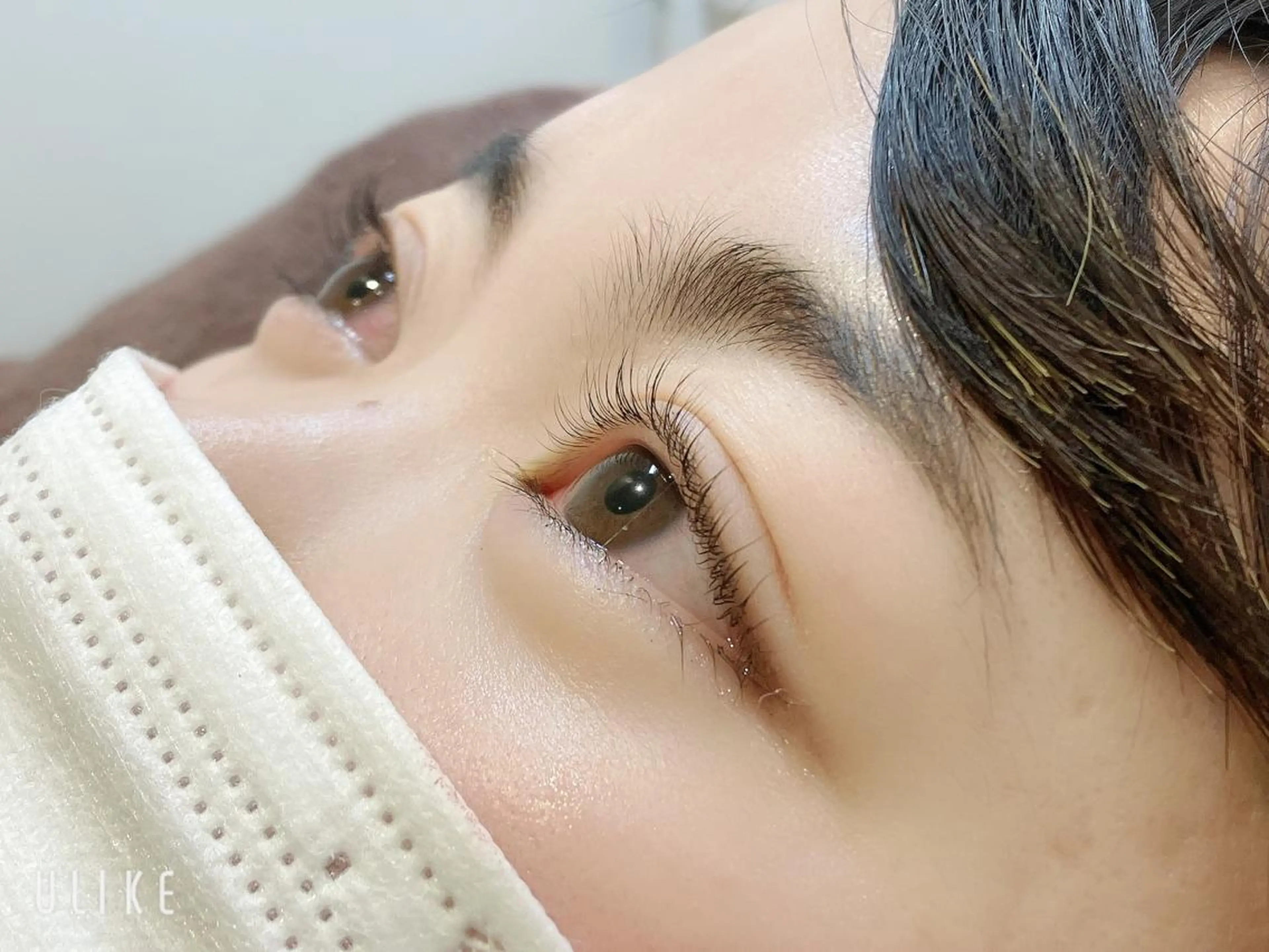 マツエク・マツパ パリジェンヌラッシュリフト 一重×まつ毛パーマ 小顔似合わせカット/ レイヤー/maiのヘアスタイル