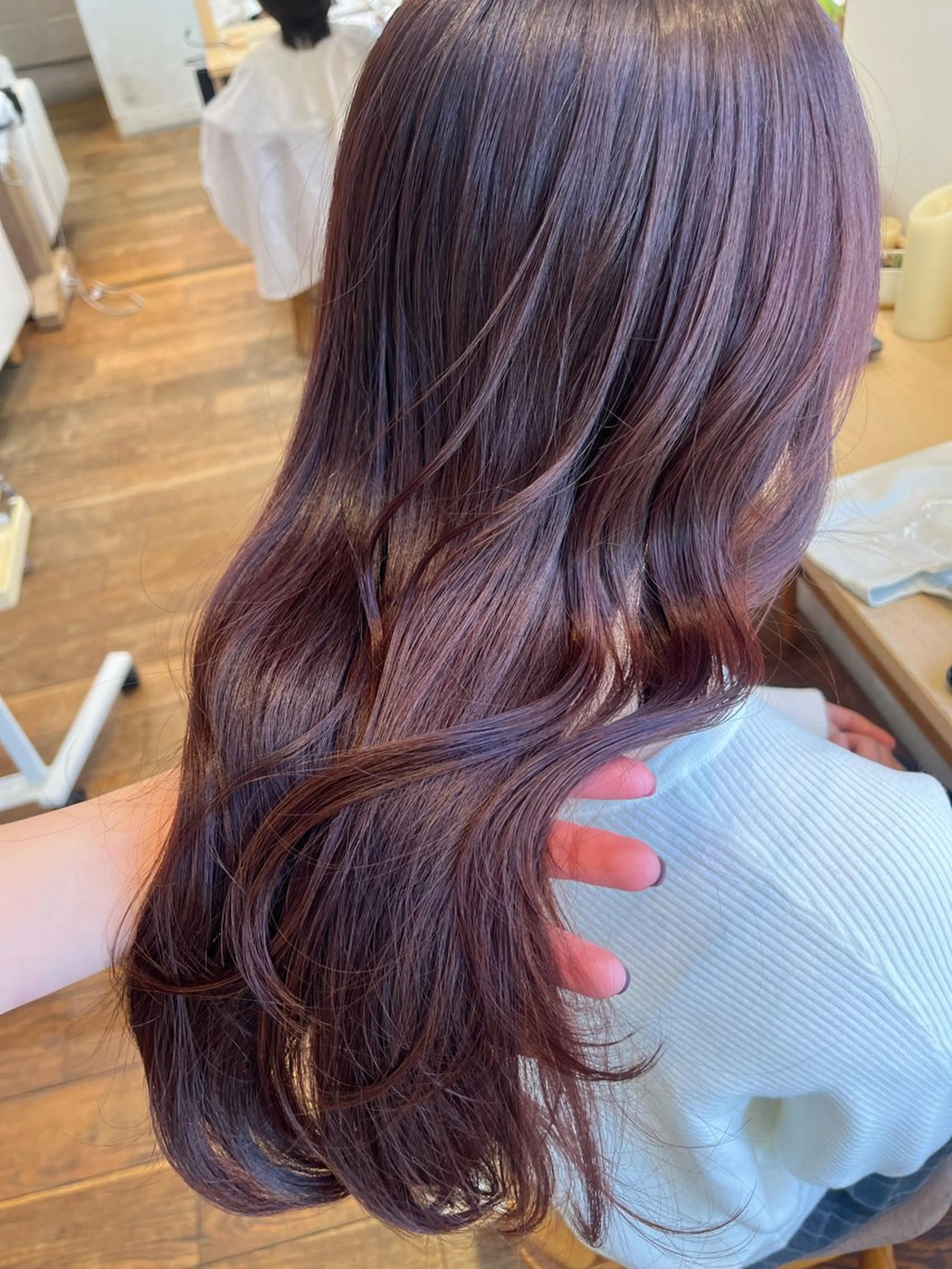 ロング カラー ヘアカラー 暖色カラー/似合わせ カット/名古屋/辻のヘアスタイル