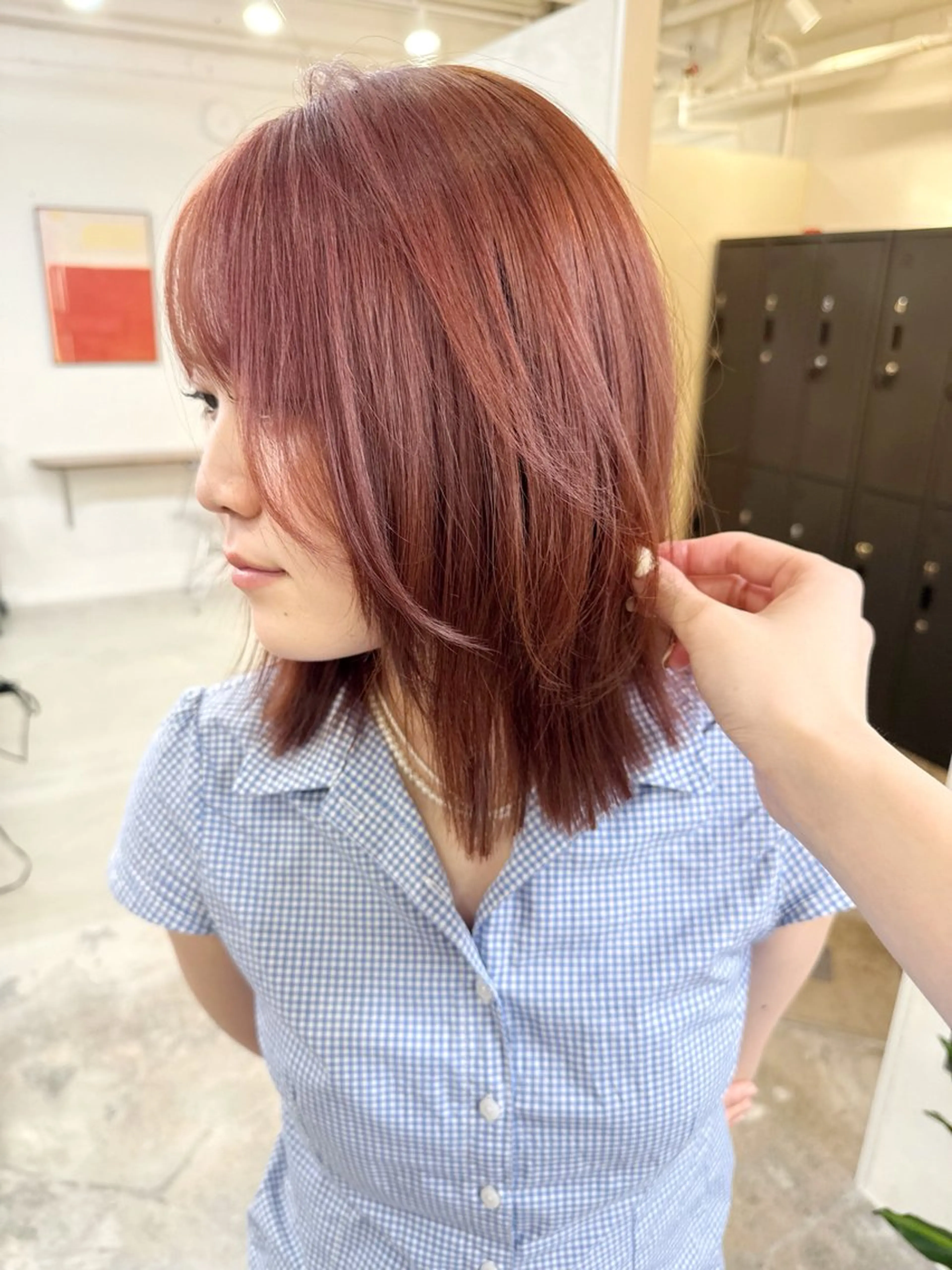 ‎🤍 cut + color ‎🤍の写真