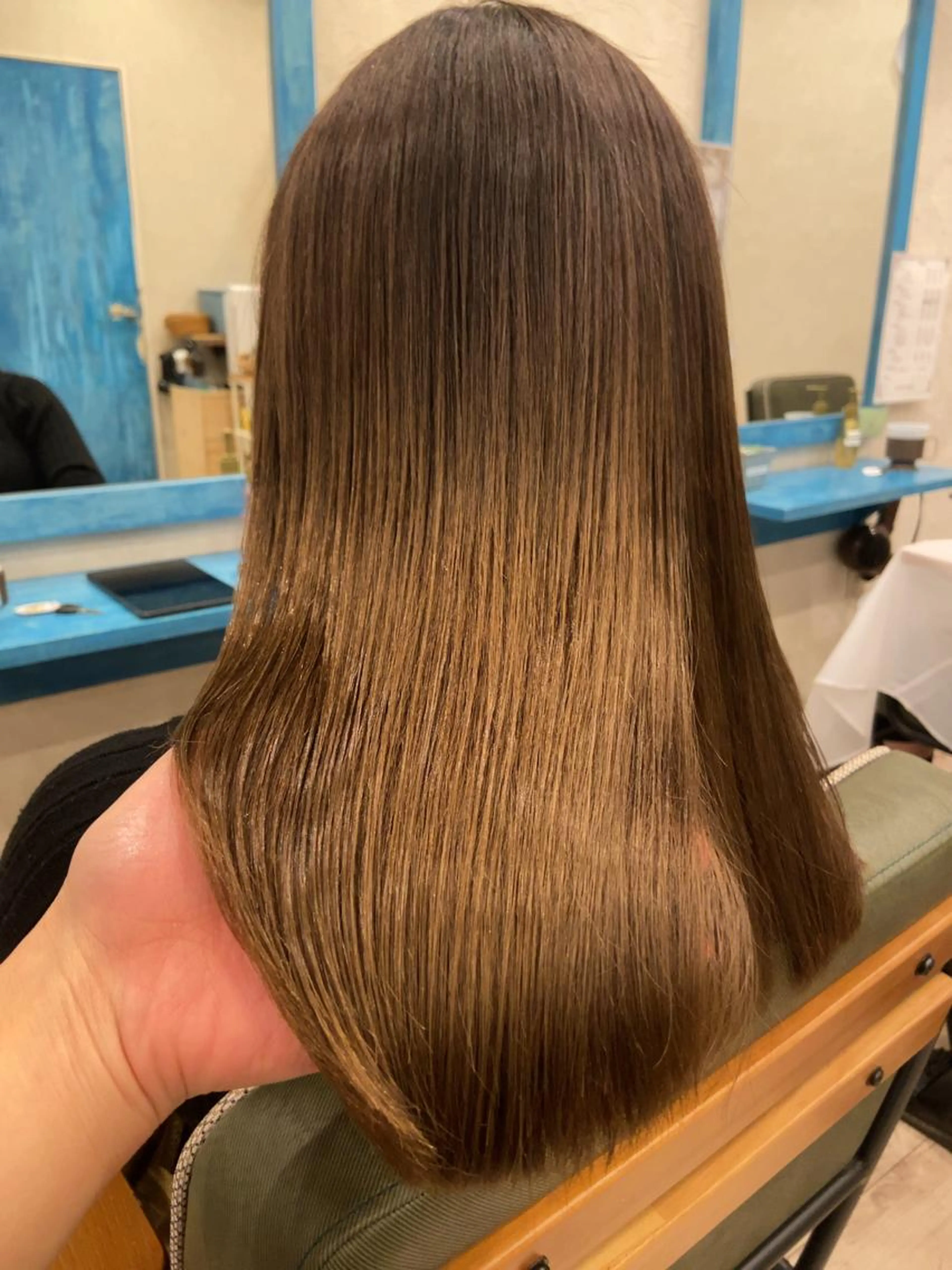 ✨カット＋イルミナカラー＋髪質改善トリートメント💇‍♀️の写真