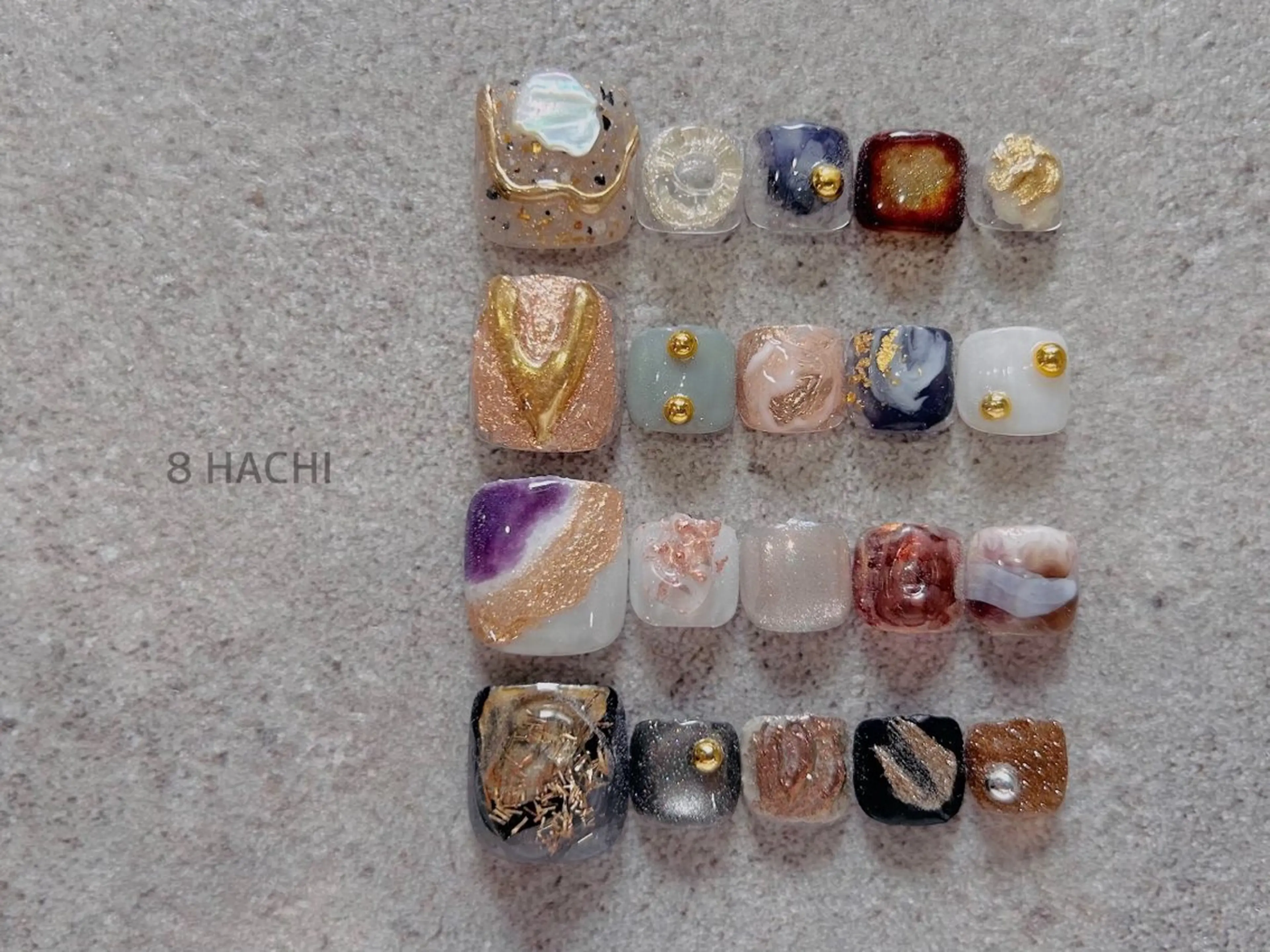 ネイル 亀戸8 HACHI タカギ/キクチのネイルデザイン