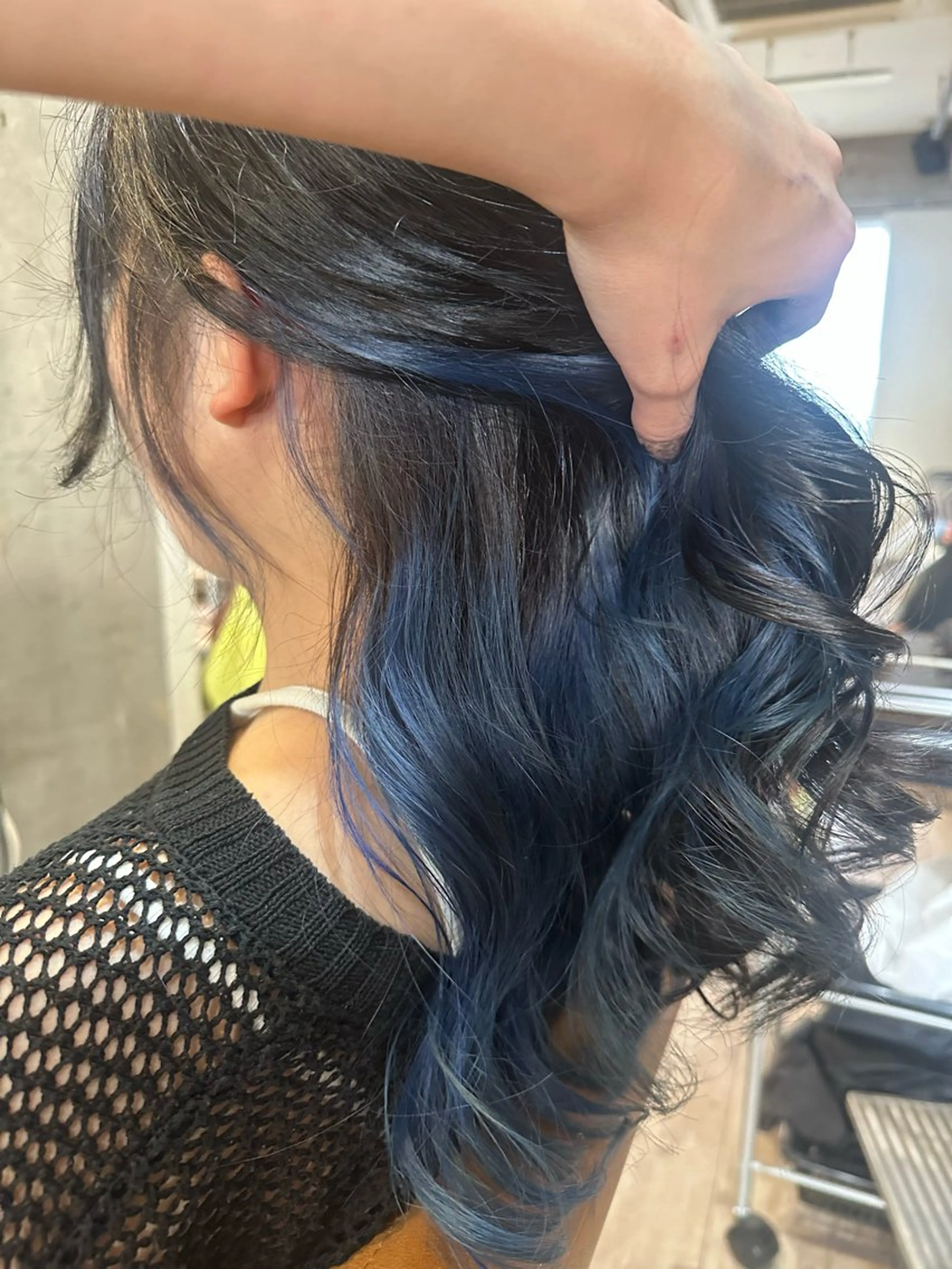 セミロング カラー 熊瀧 彩花のヘアスタイル