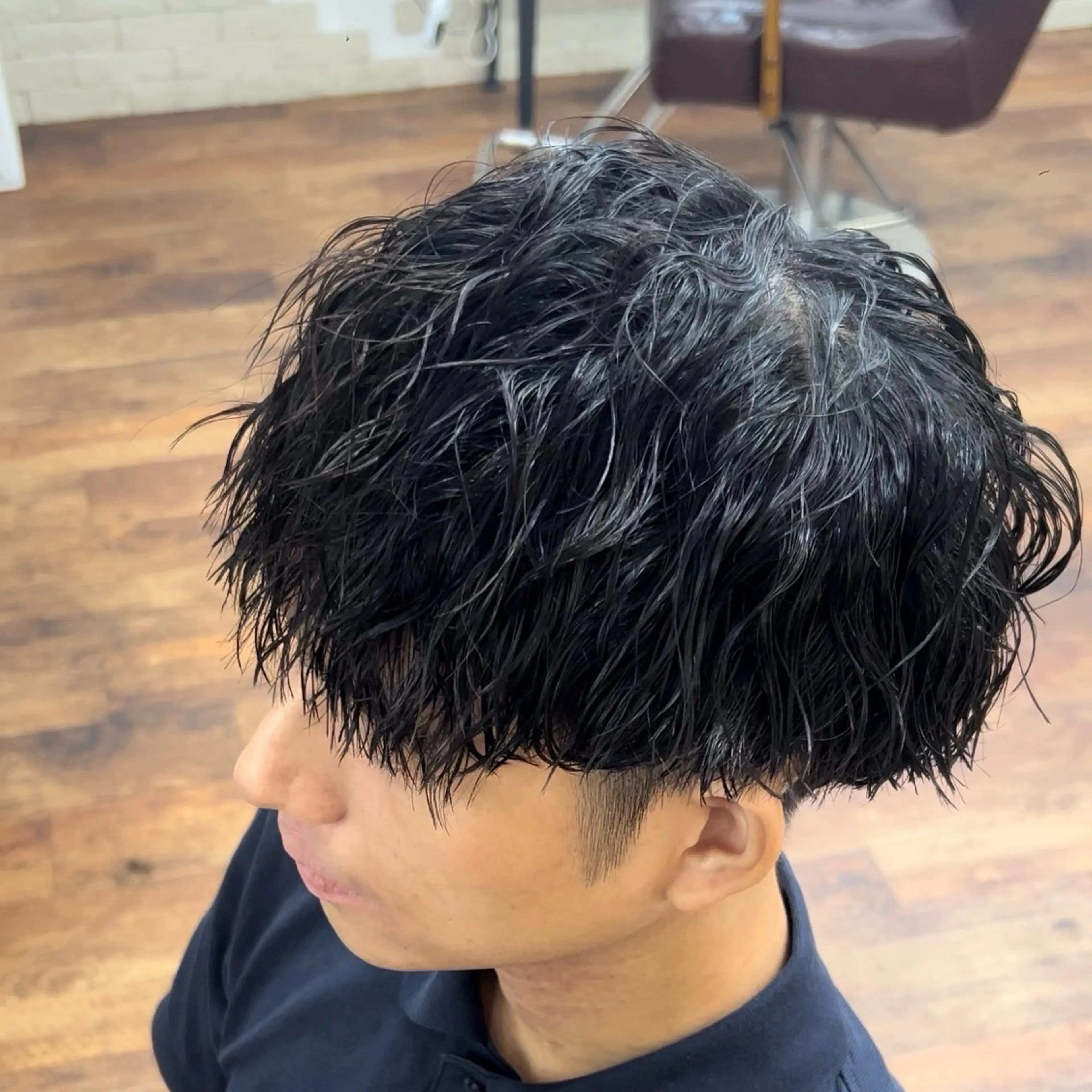 パーマ メンズ マッシュ Rikito /メンズパーマのヘアスタイル