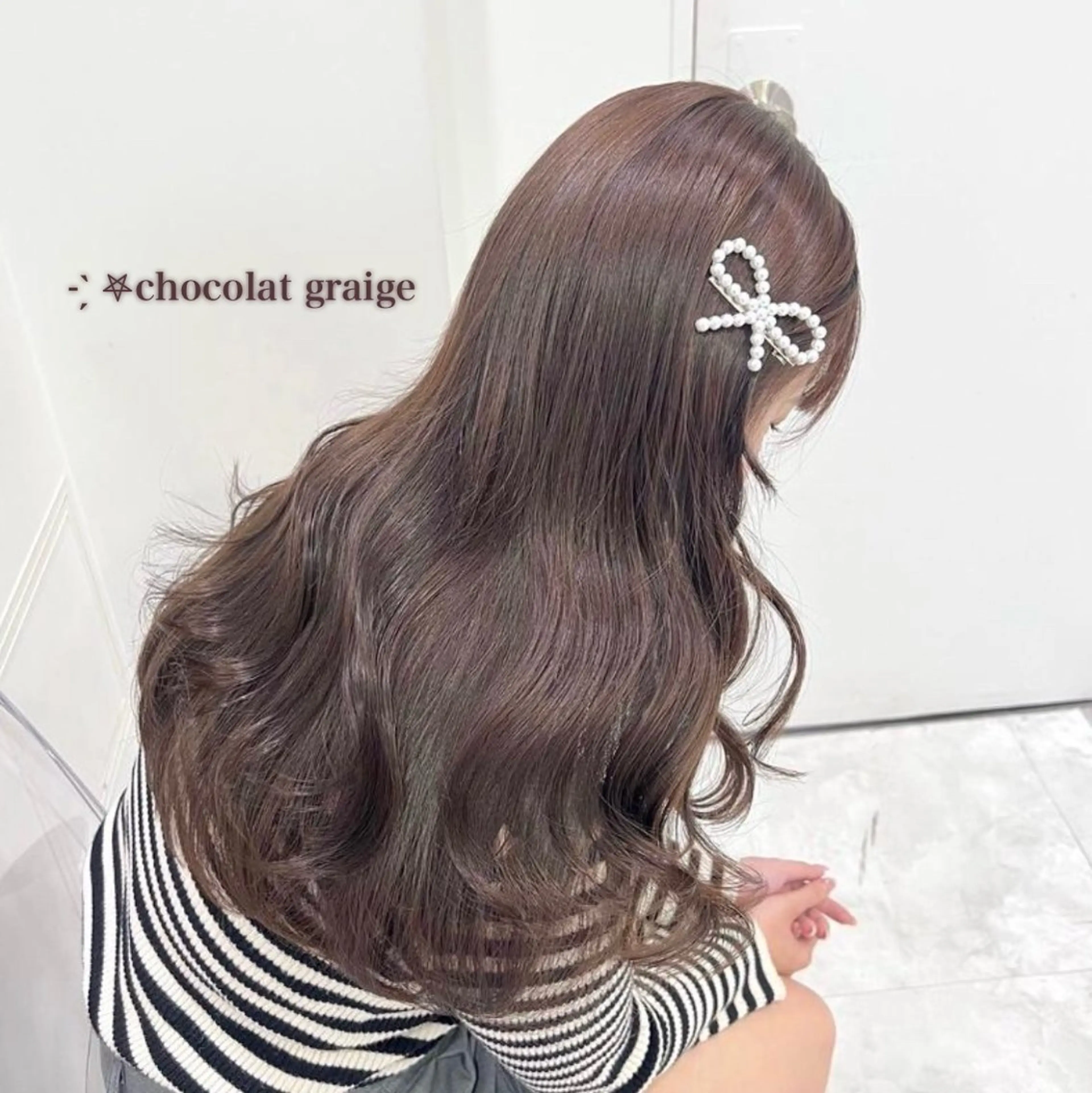 セミロング カラー ヘアカラー ヘッドスパ ヘアセット misaki /似合わせstyleのヘアスタイル