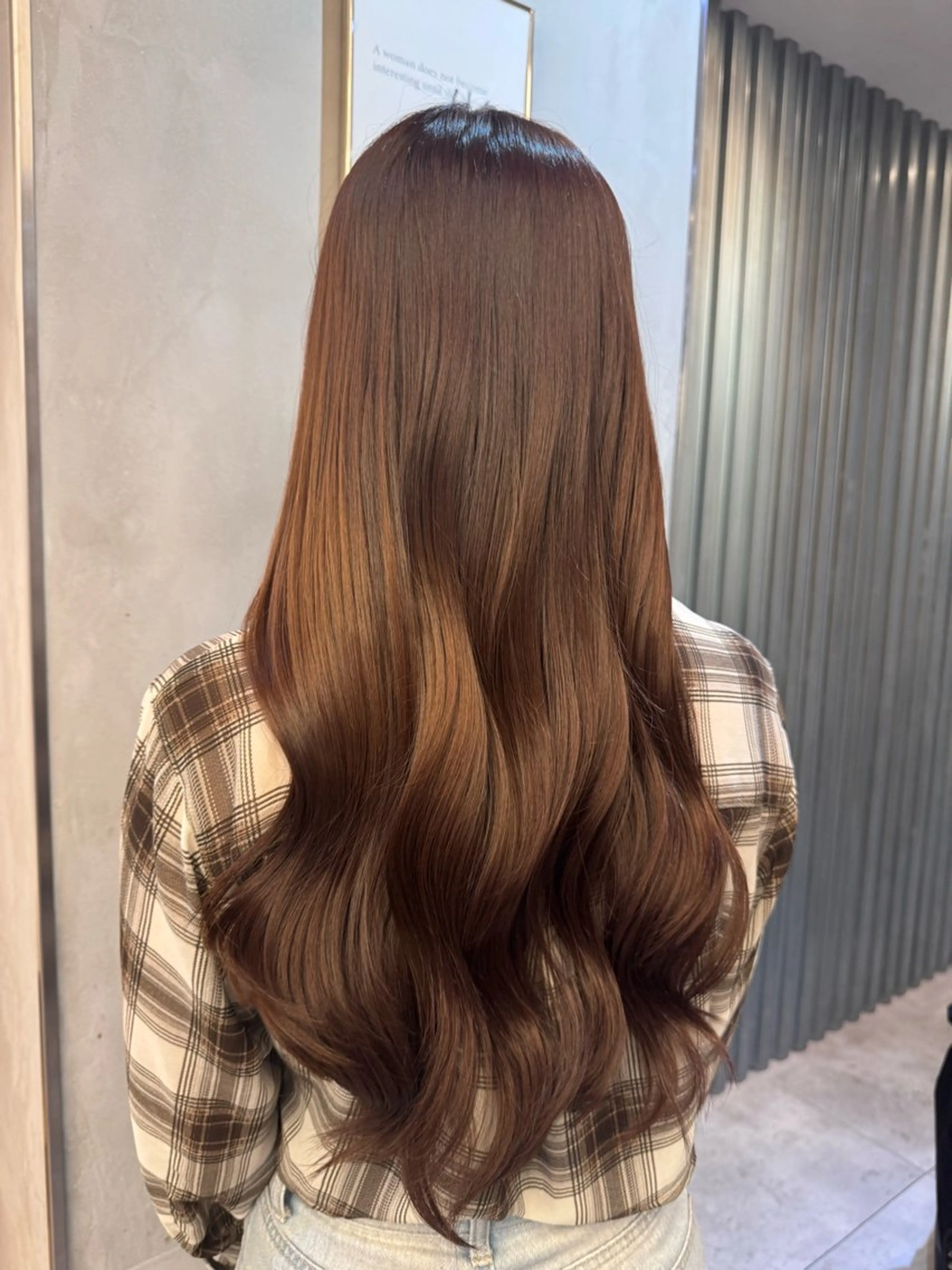 ロング カット ヘアカラー トリートメント 【渋谷】艶髪特化♡ 艶髪先生のヘアスタイル
