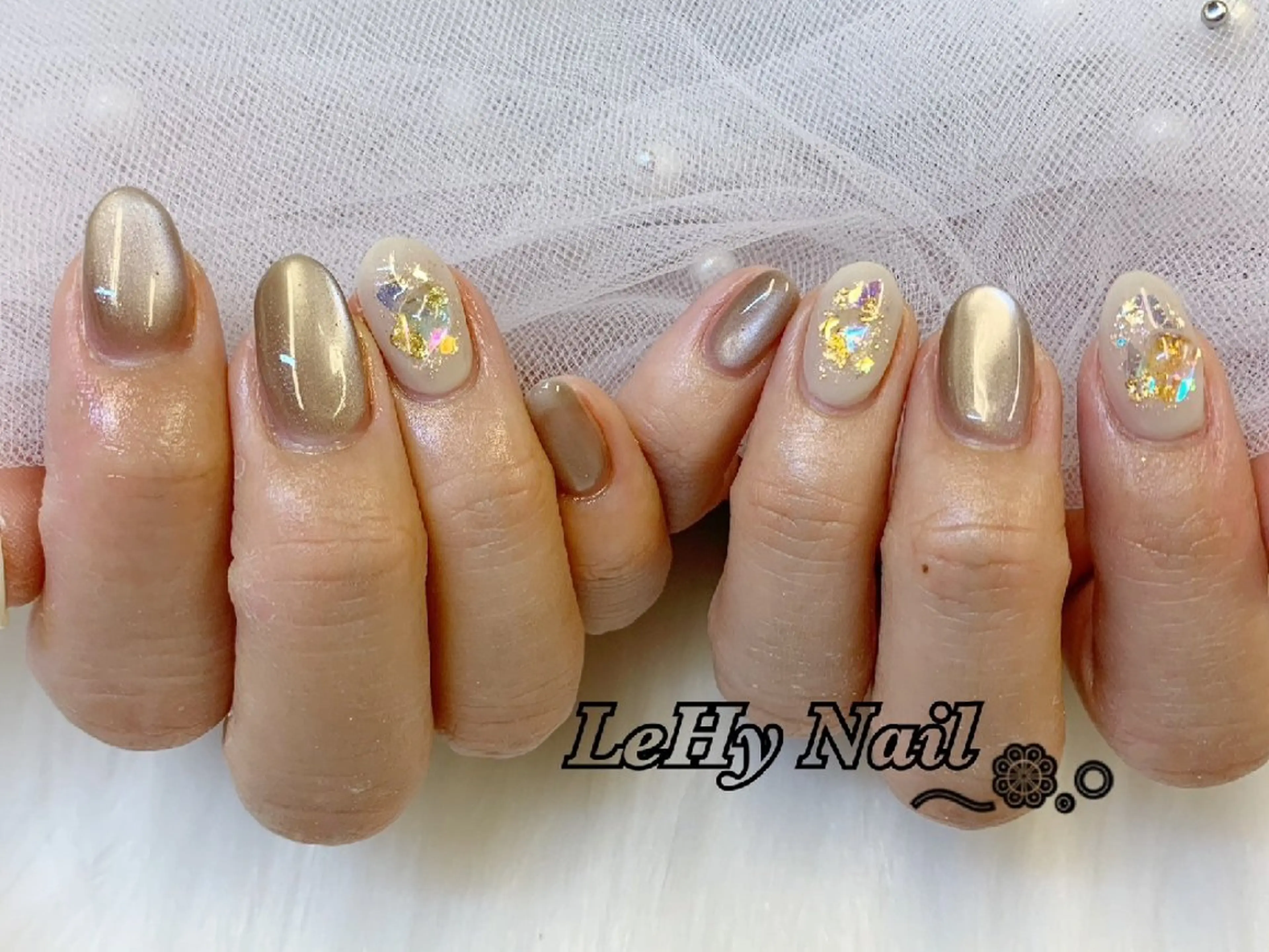 ネイル ハンドネイル LeHy nailのネイルデザイン