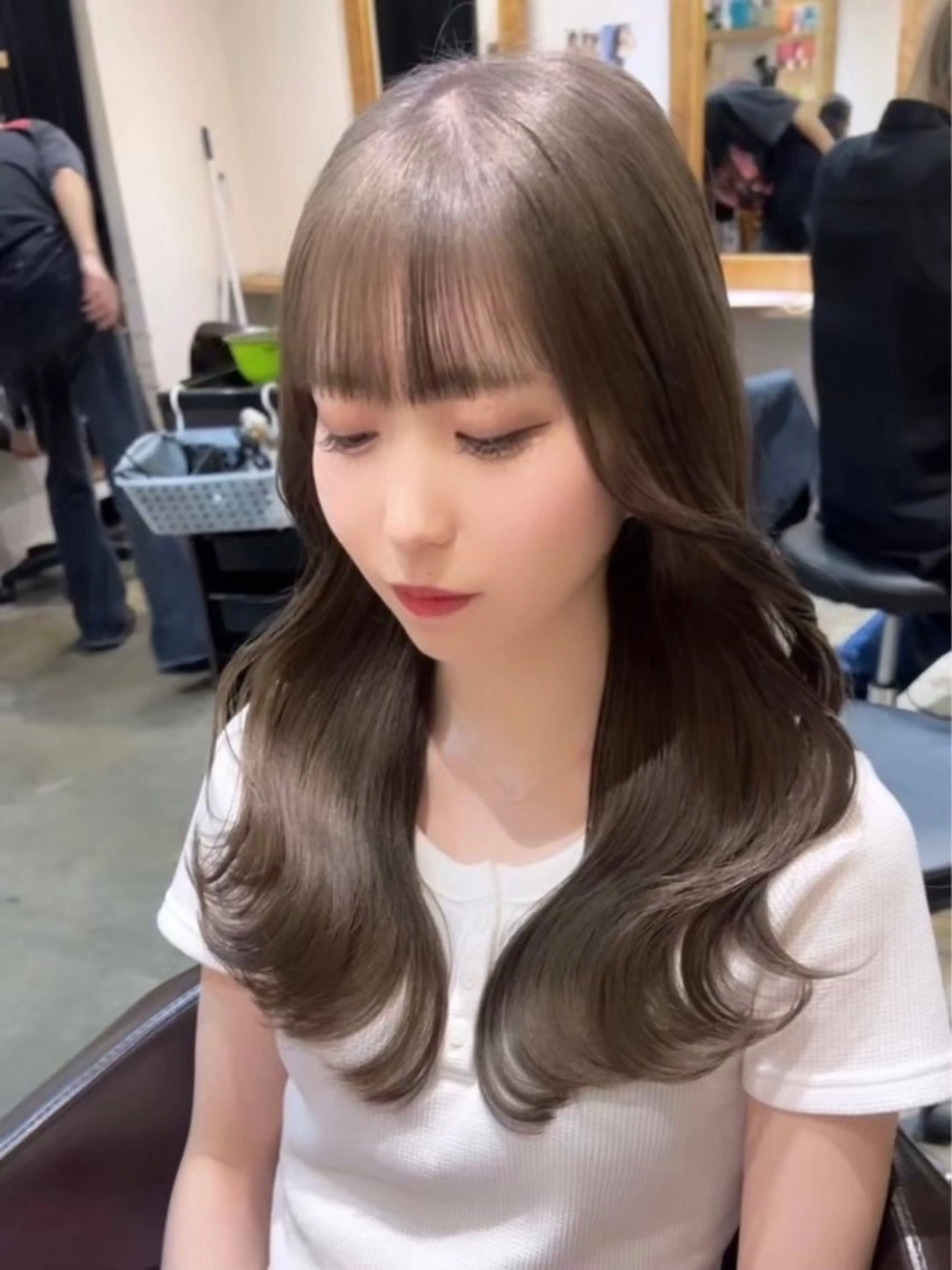 ロング カラー 髪質改善/透明感ヘア にちか🐰のヘアスタイル