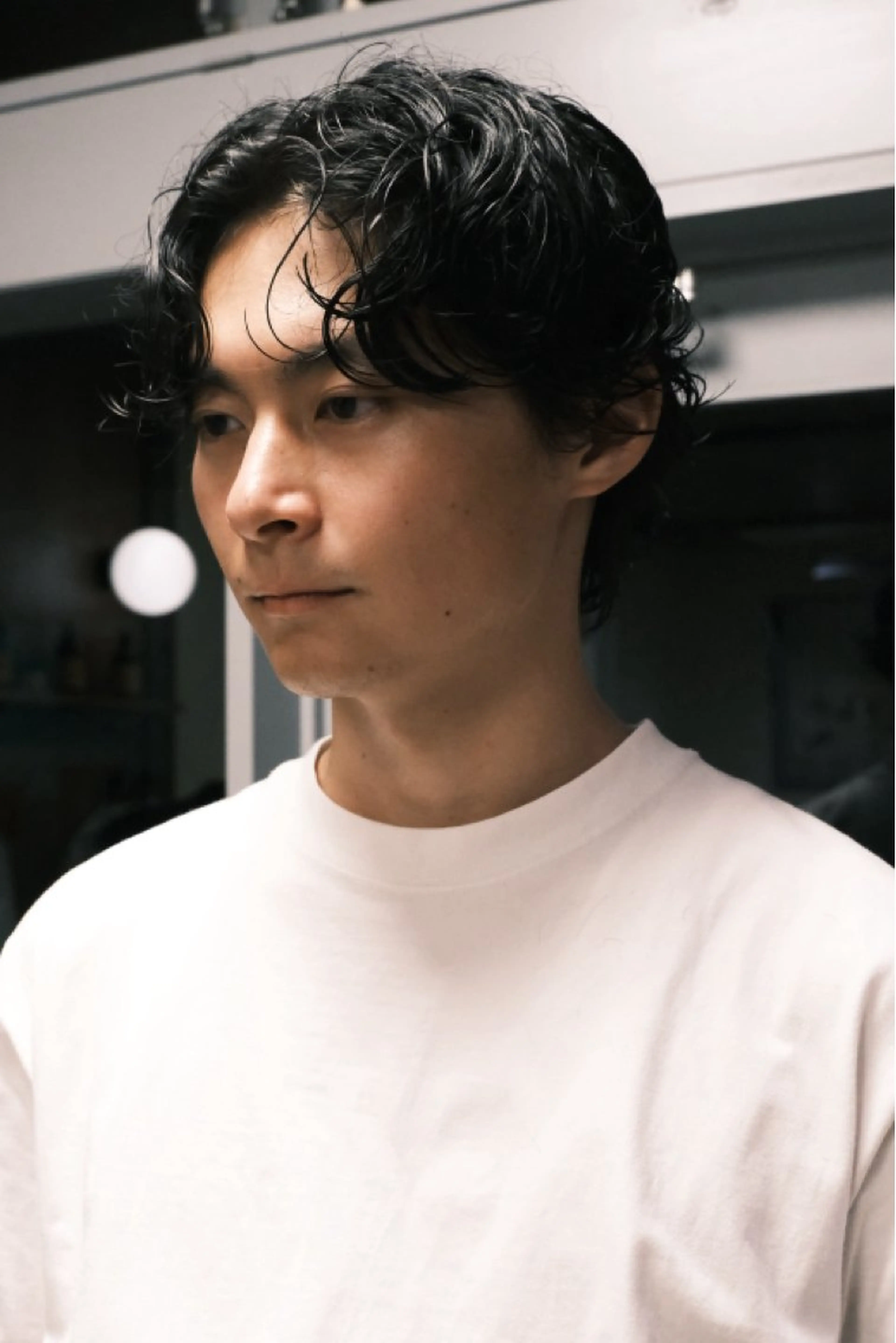 メンズ カット パーマ メンズパーマ いしだ りょうのヘアスタイル