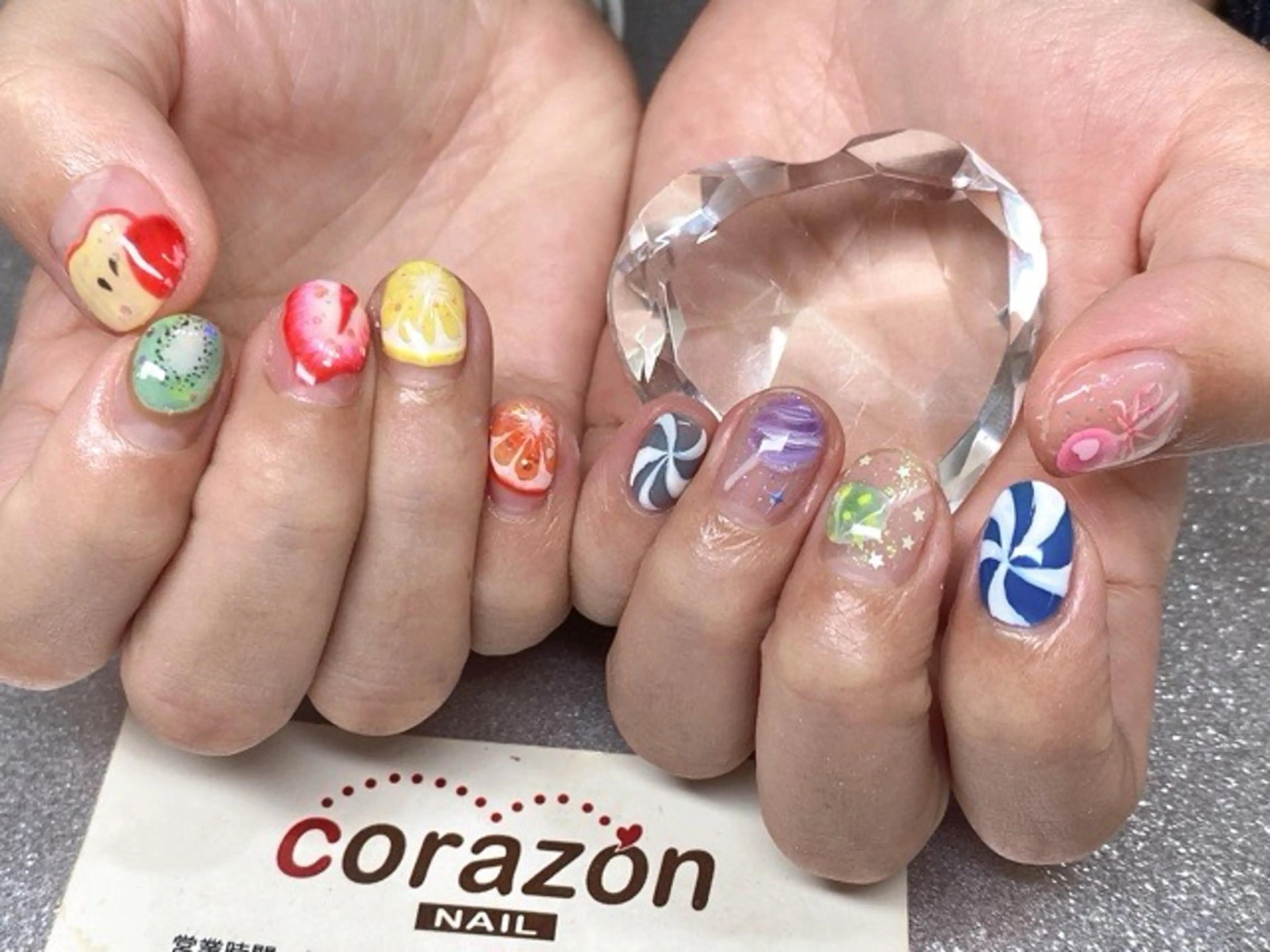 ネイル ジェルネイル ハンドネイル ハンドケア corazon所属・ネイリスト aicoのネイルデザイン