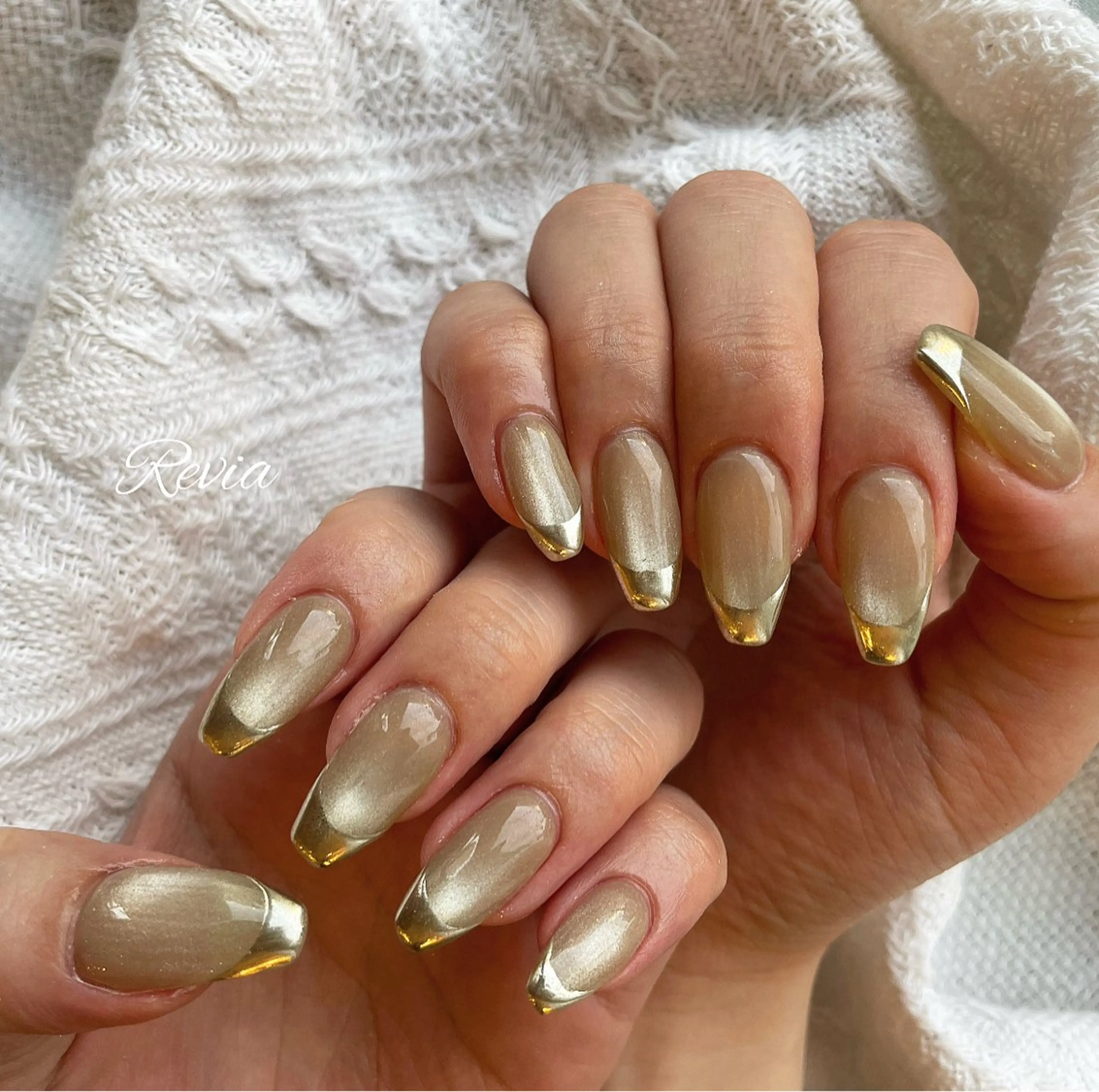 ネイル ハンドネイル revia所属・ERI Nailistのネイルデザイン