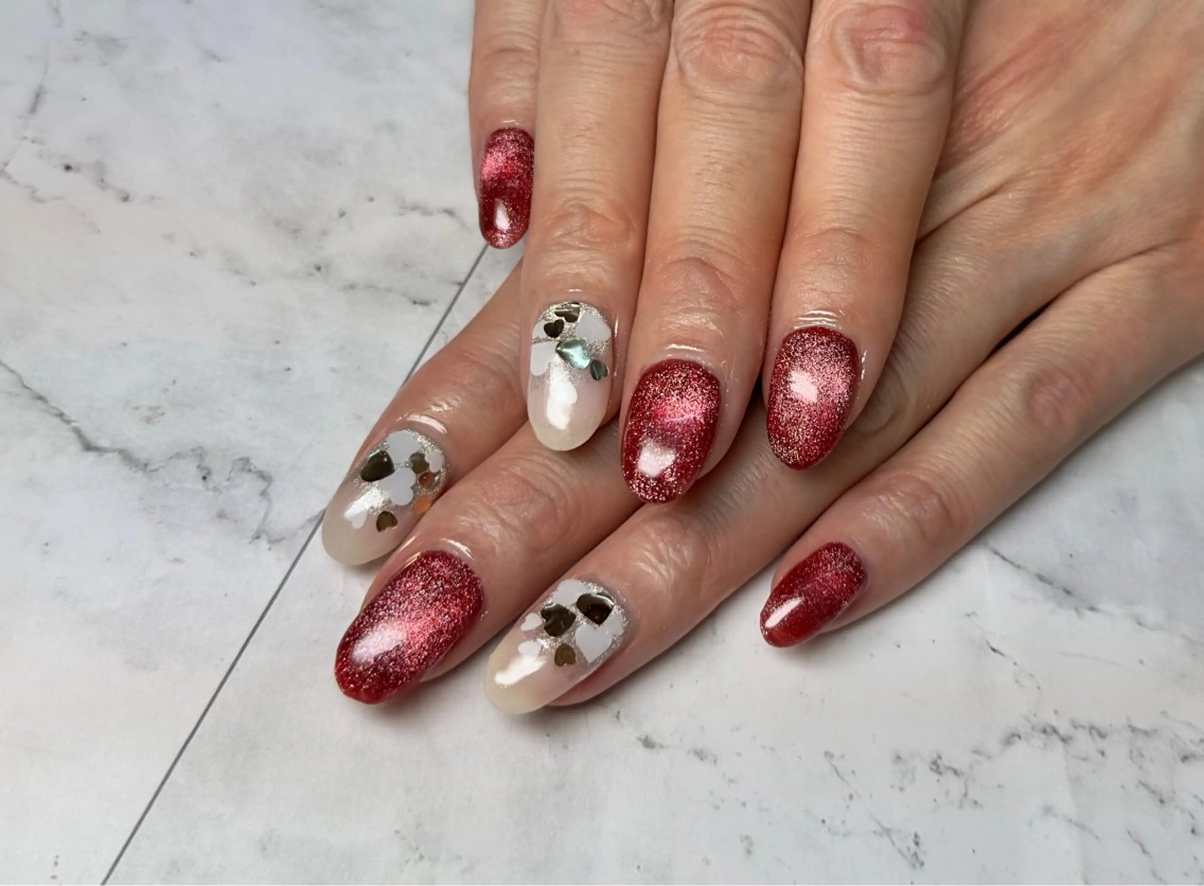 ネイル ハンドネイル Queennail 北堀江AYAのネイルデザイン