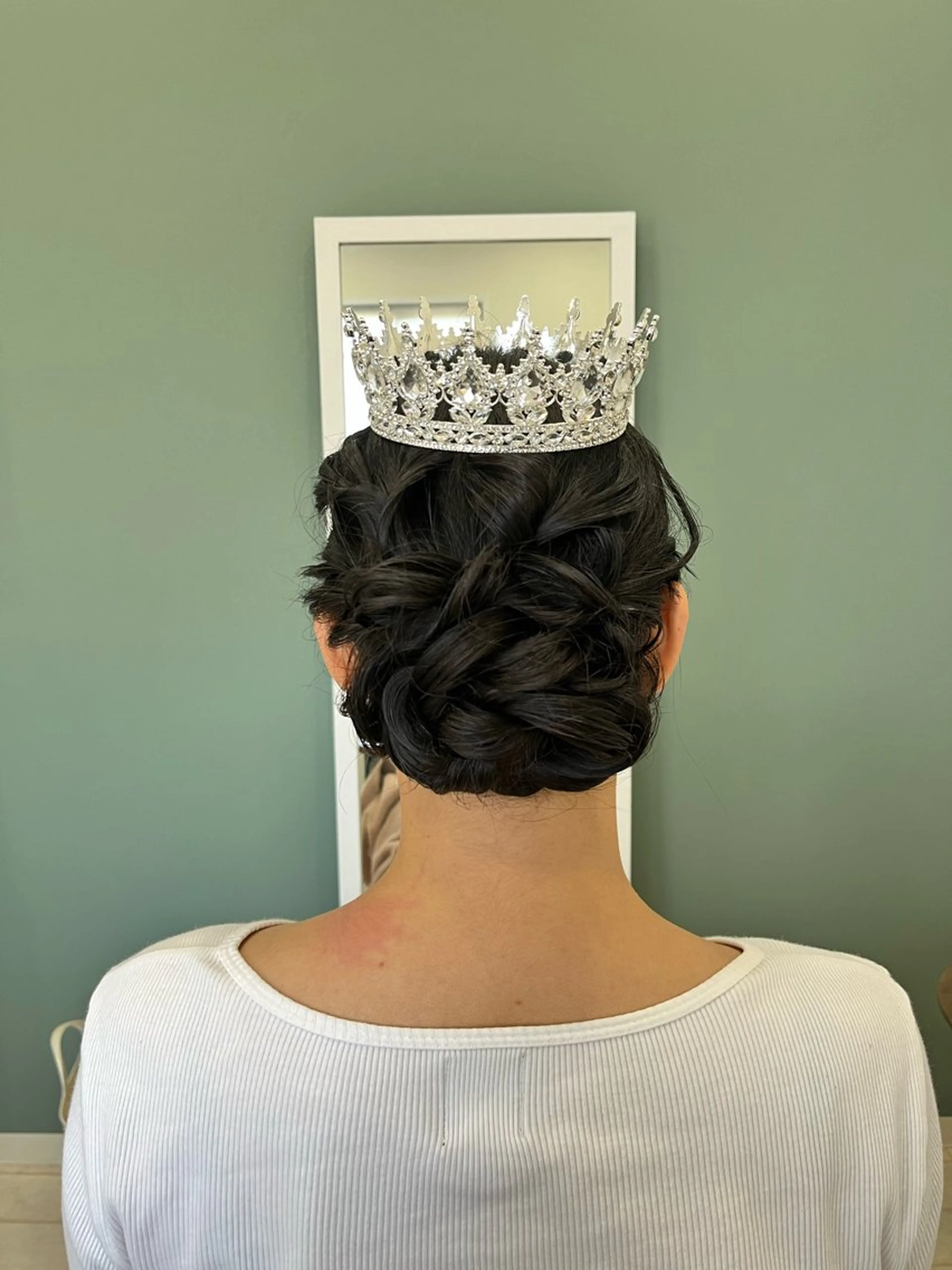 ロング ヘアアレンジ 結婚式・ブライダル ヘアセット M.arc 【マーキ】のヘアスタイル