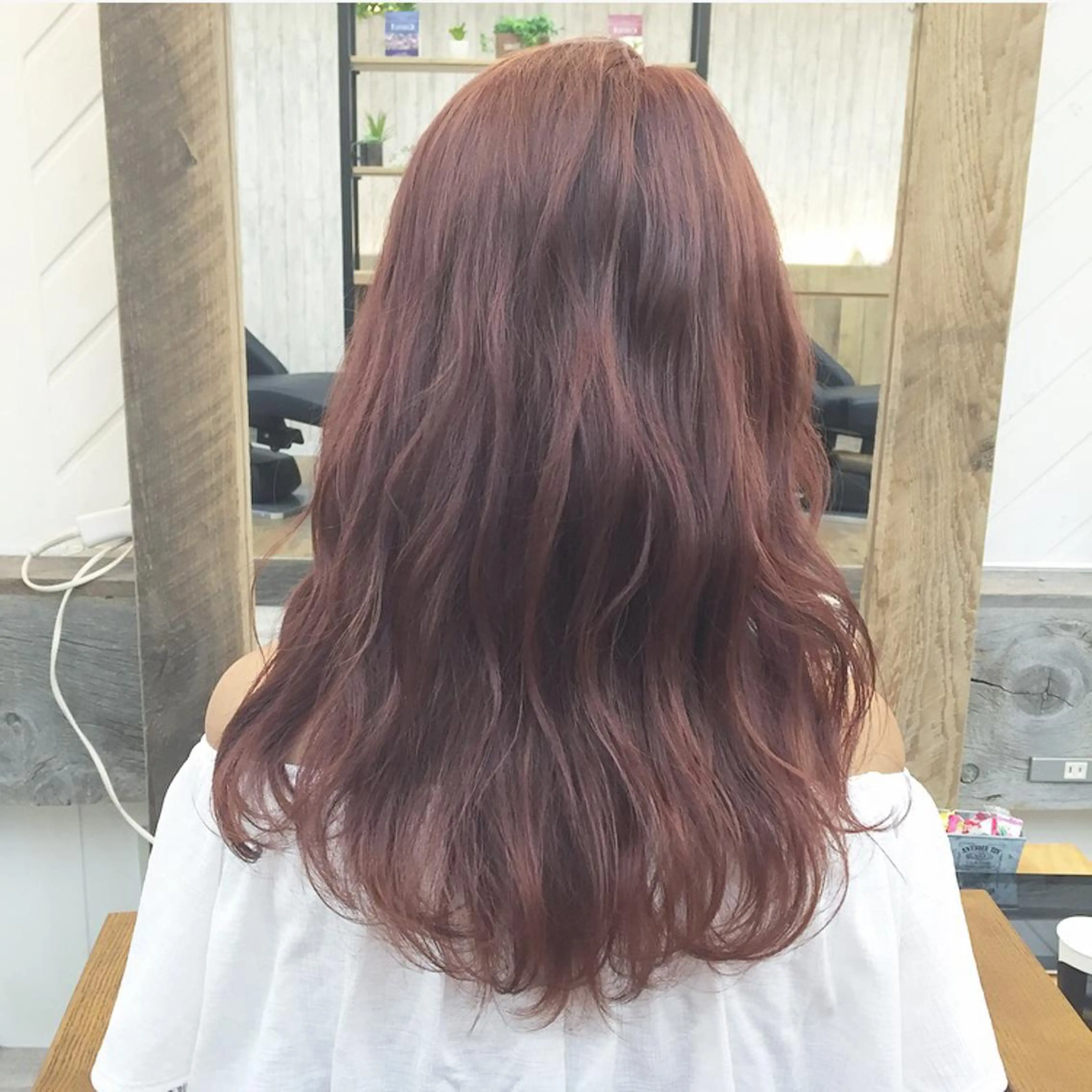 ロング カラー 前髪顔周り✂️店長 ❤️アマミヤ❤️のヘアスタイル