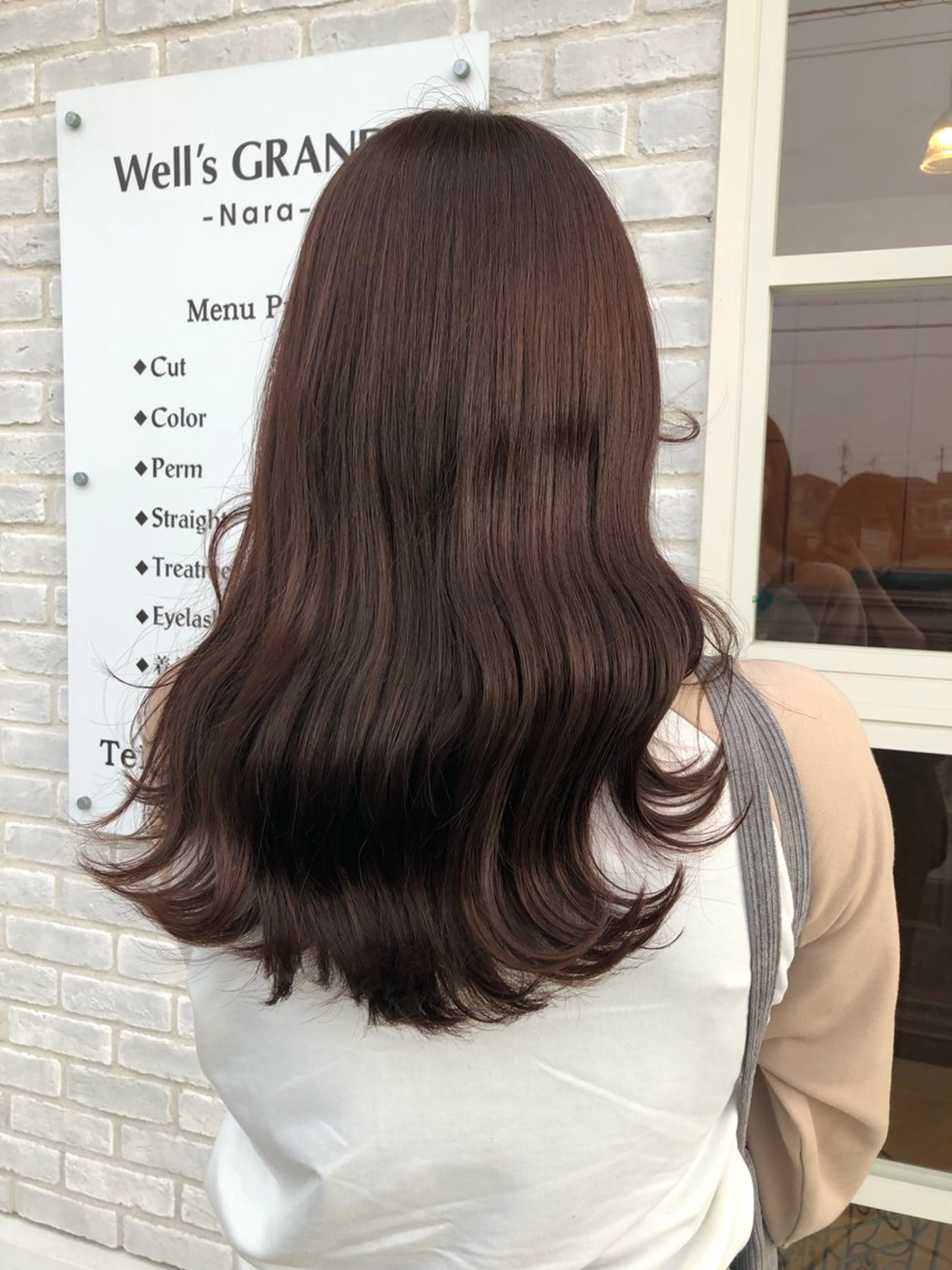 カラー カット ヘアカラー 今中 紗英のヘアスタイル