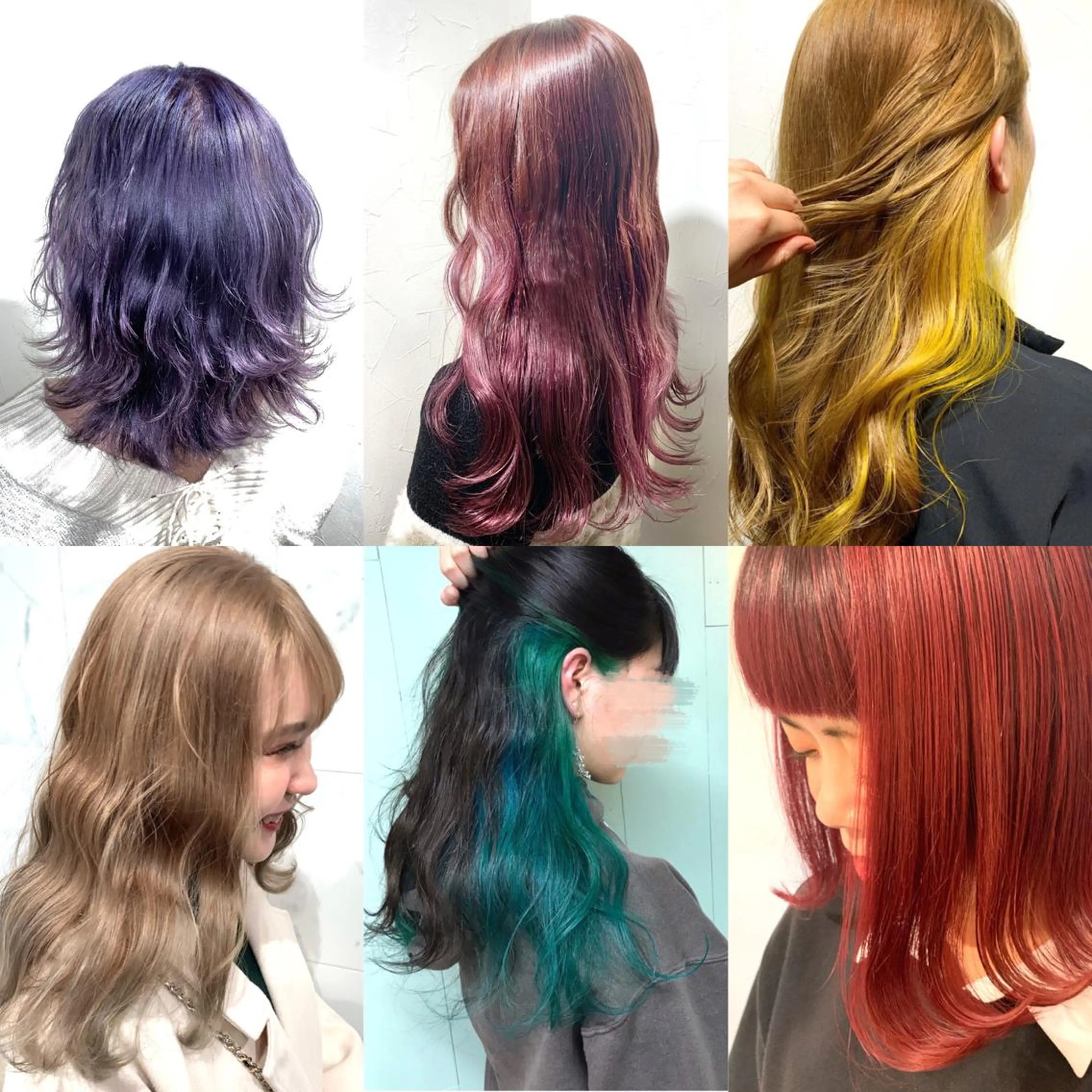 カラー ヘアカラー Miku 🇺🇸のヘアスタイル