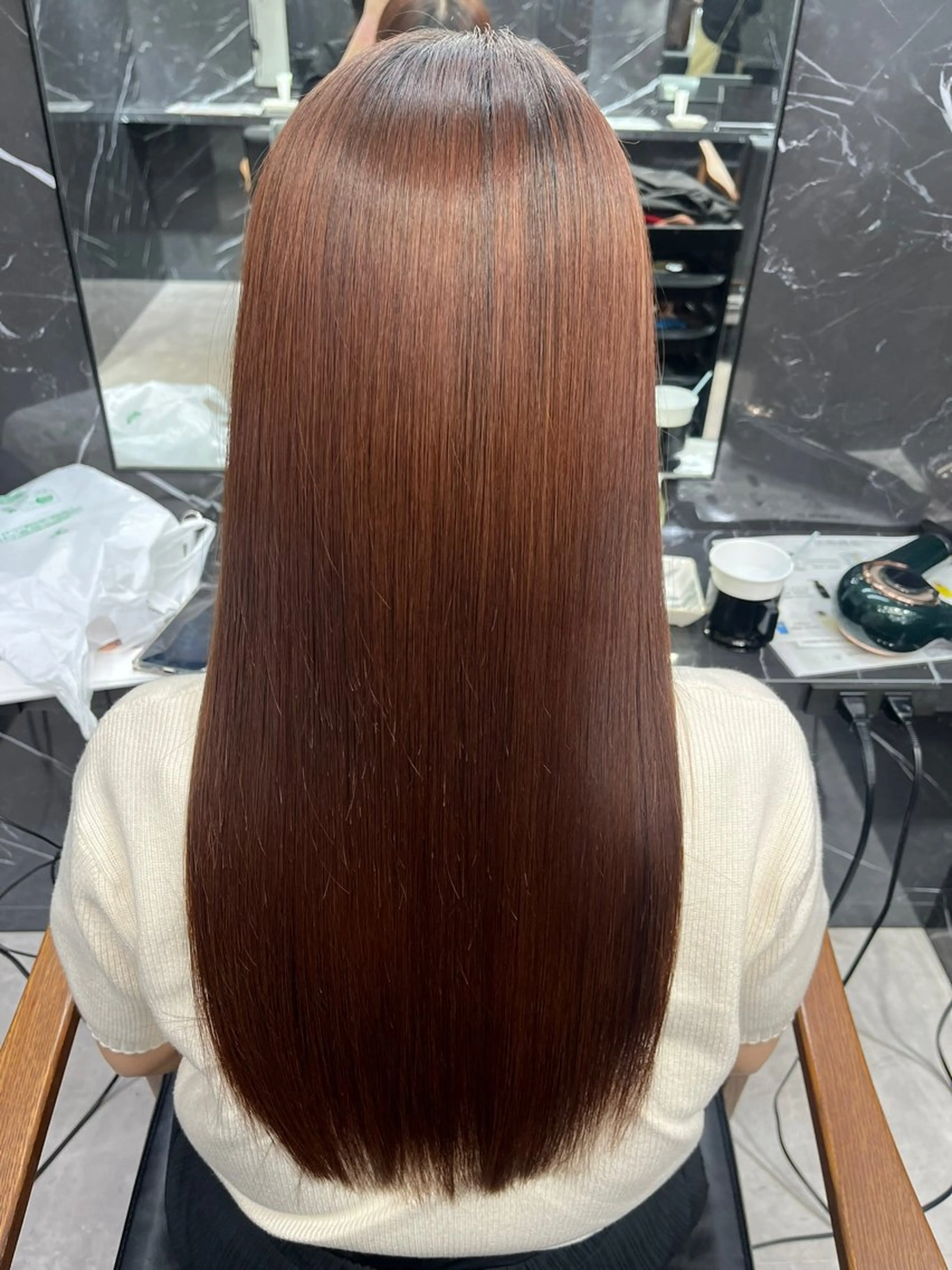 ロング くせ毛 SALOWIN神戸三宮Suite店所属・神戸本格派髪質改善 /MITSUKIのヘアスタイル