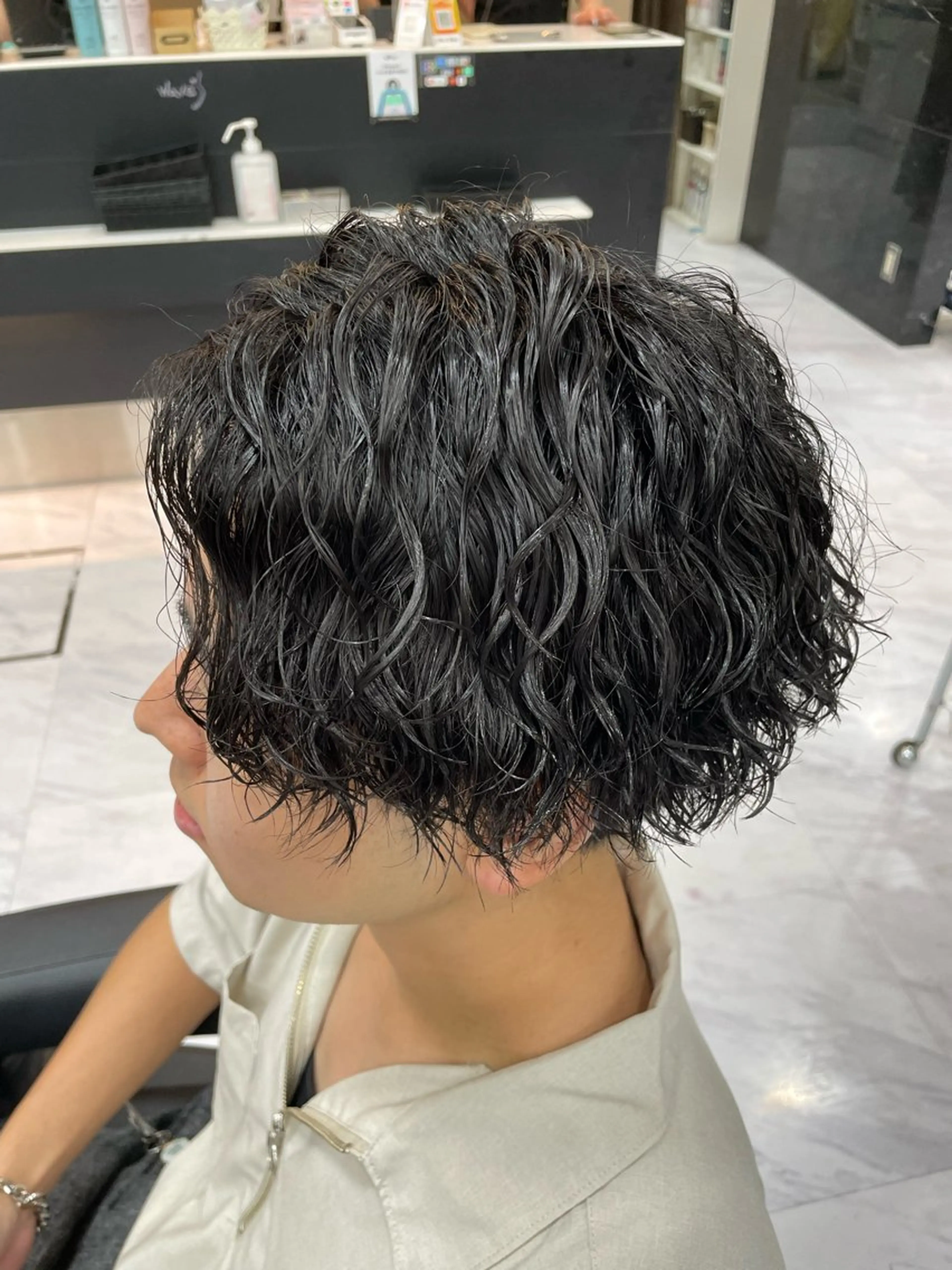 パーマ メンズ メンズパーマ ツイストスパイラルパーマ スパイラルパーマ カット パーマ トリートメント 🐥くまがい💛 ダブルカラー／パーマのヘアスタイル