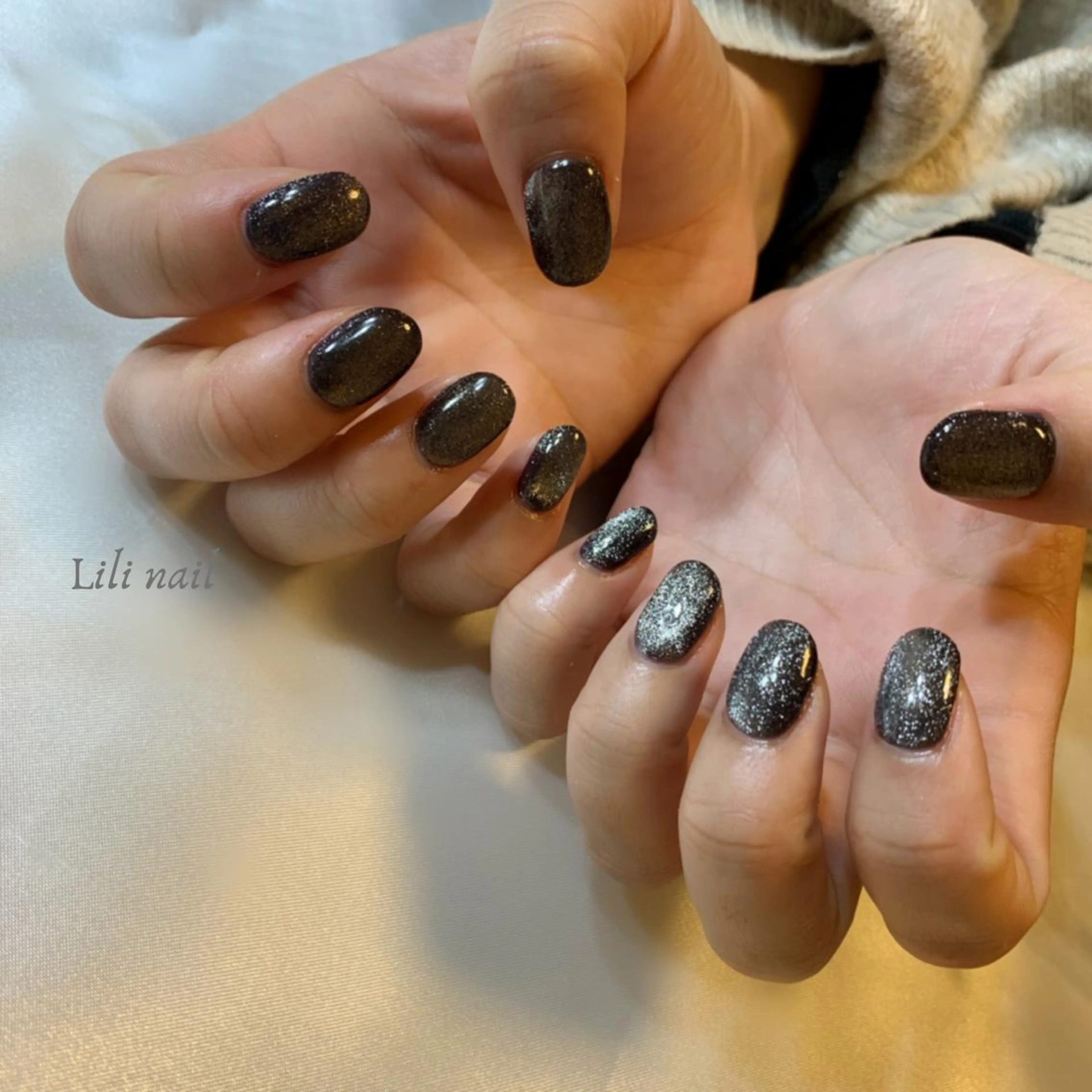 ネイル マグネットネイル ハンドネイル Lili nail所属・Lilibeauty salonのネイルデザイン