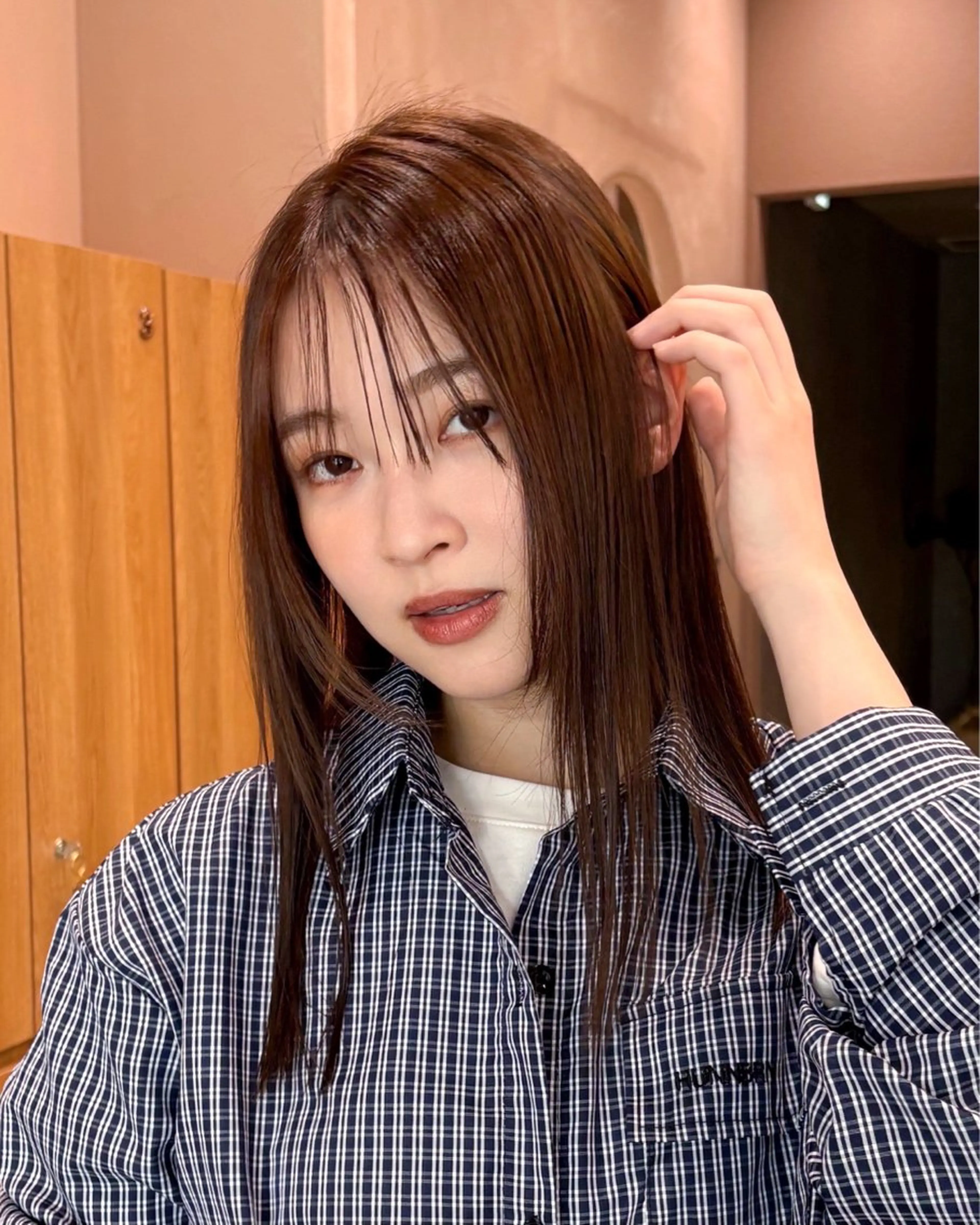 ロング 🍏あおい 🍏 似合わせカラーのヘアスタイル