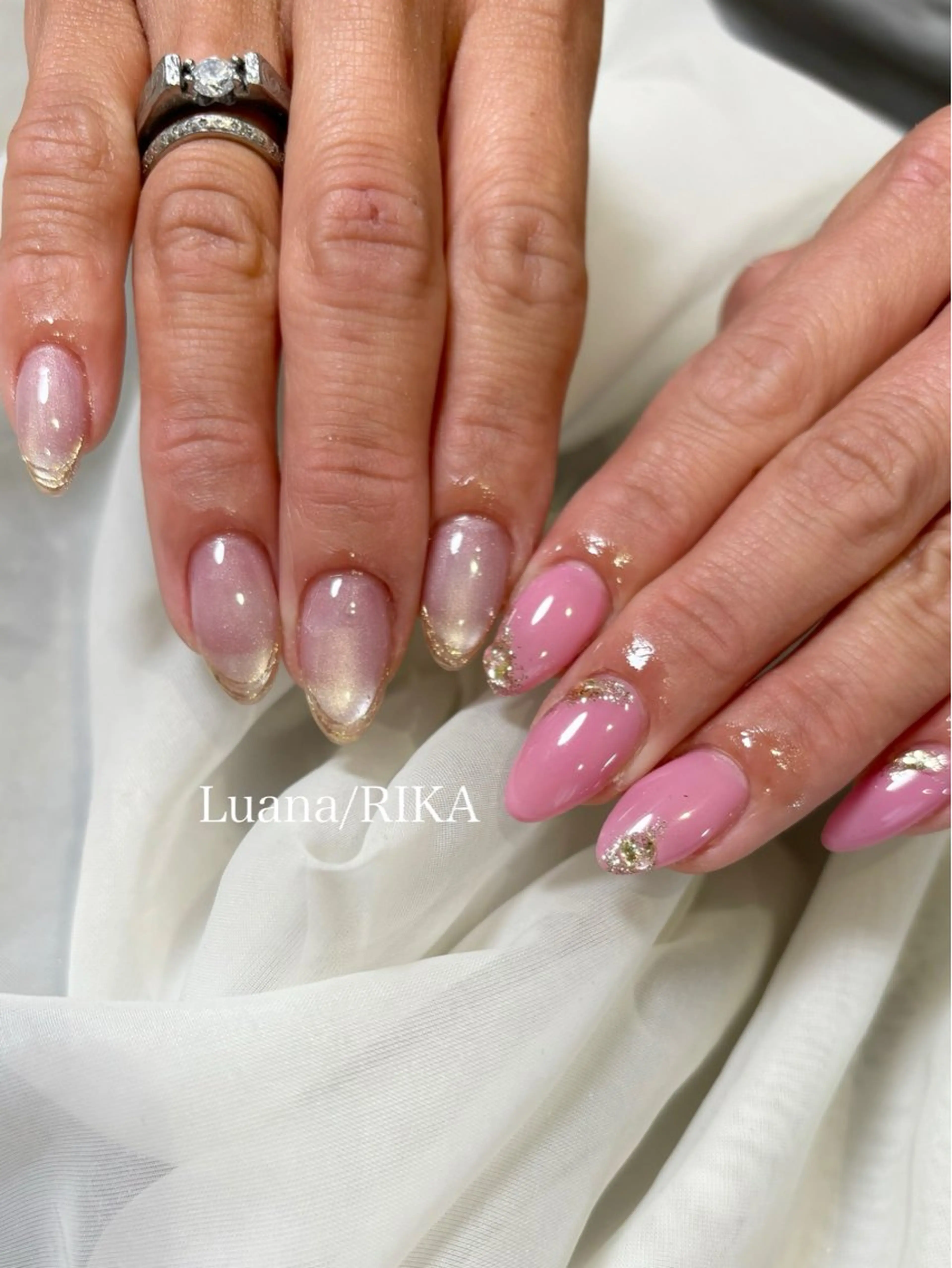 ネイル ハンドネイル Nail Salon Luana Rikaのネイルデザイン