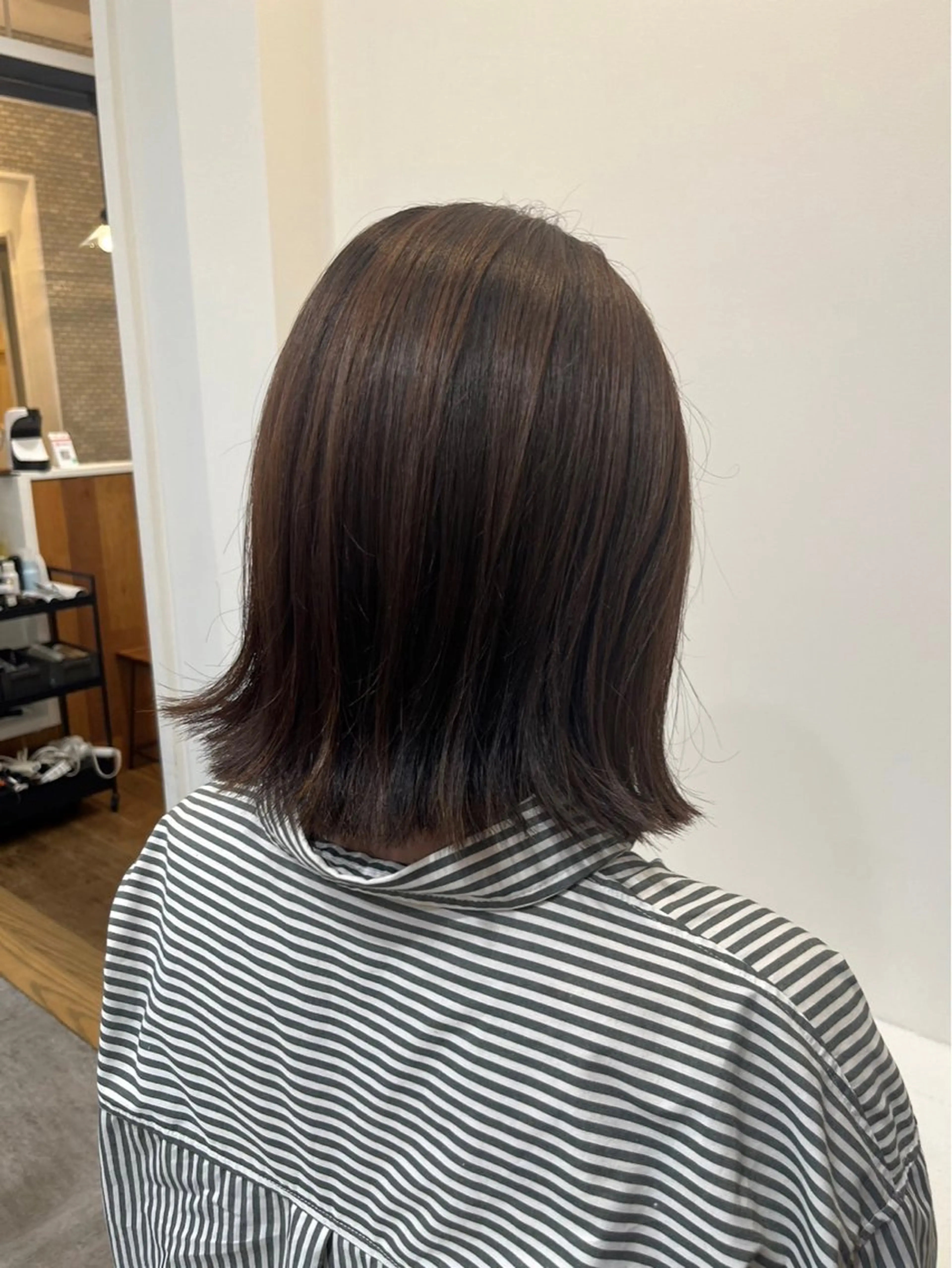 ミディアム カラー ブリーチ 透明感カラー トリートメント 🌱カラー&トリート メント🌱SOUTAのヘアスタイル