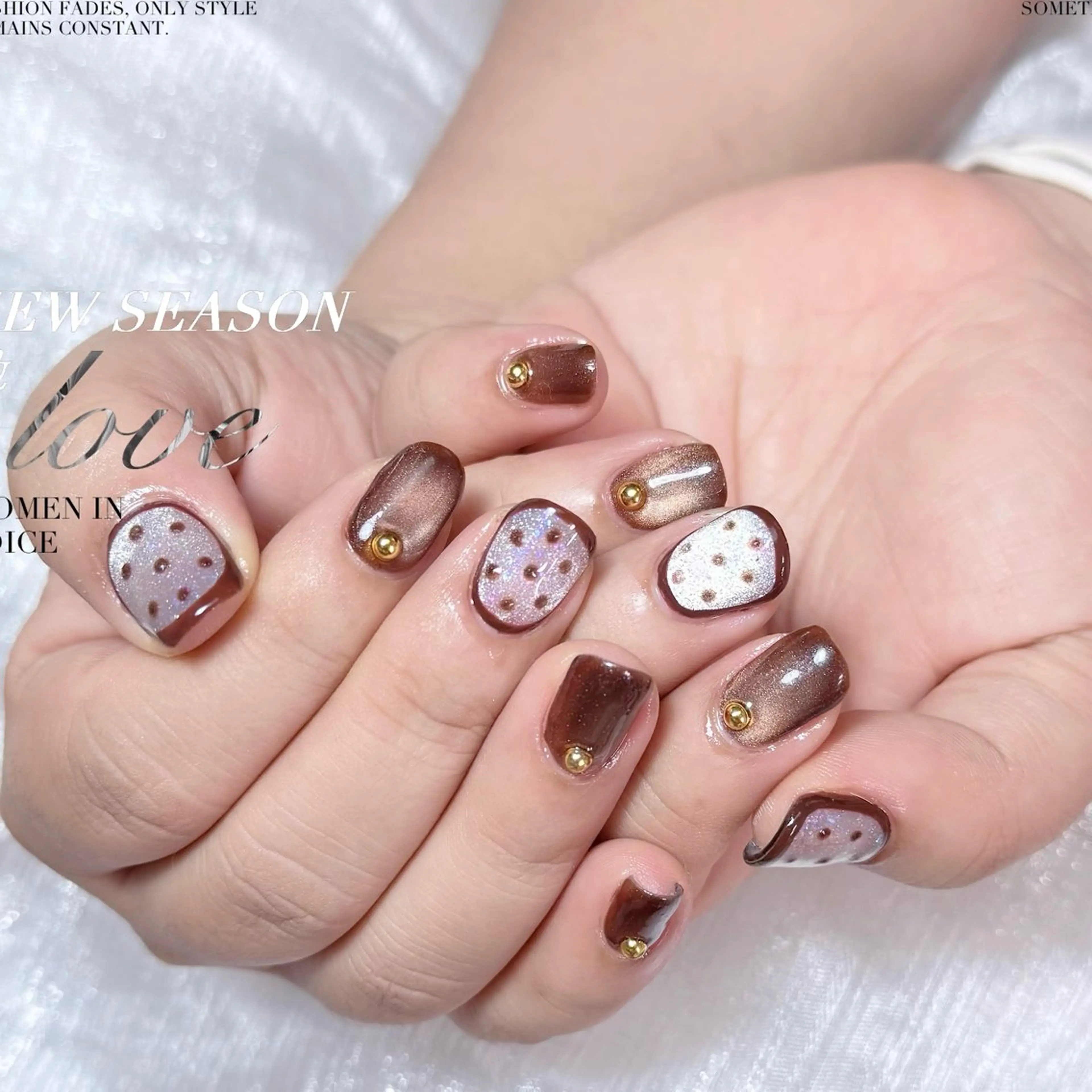 ネイル ハンドネイル エクラNailサロン ミオのネイルデザイン