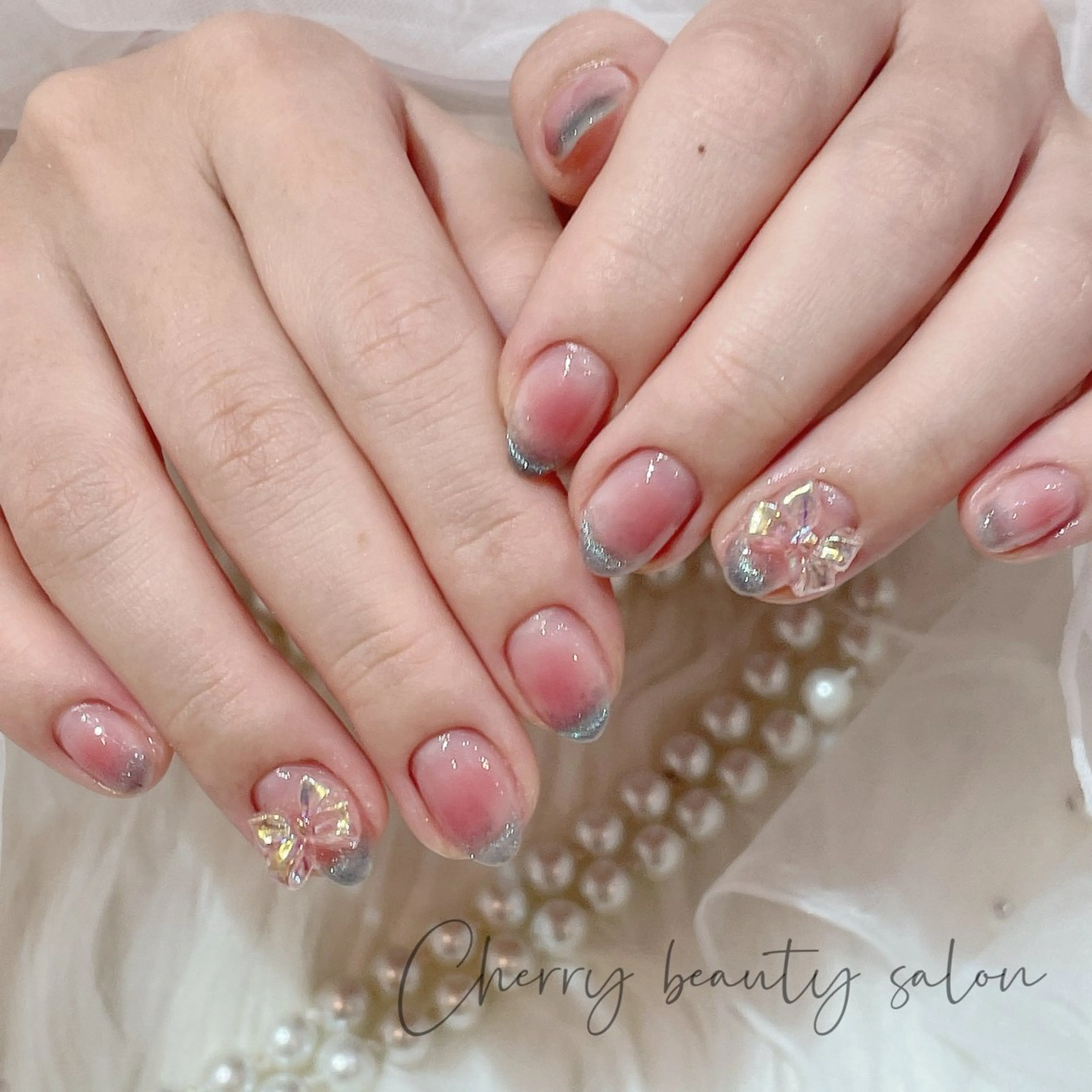 ネイル ハンドネイル ハンドケア SAKURA 🍒のネイルデザイン