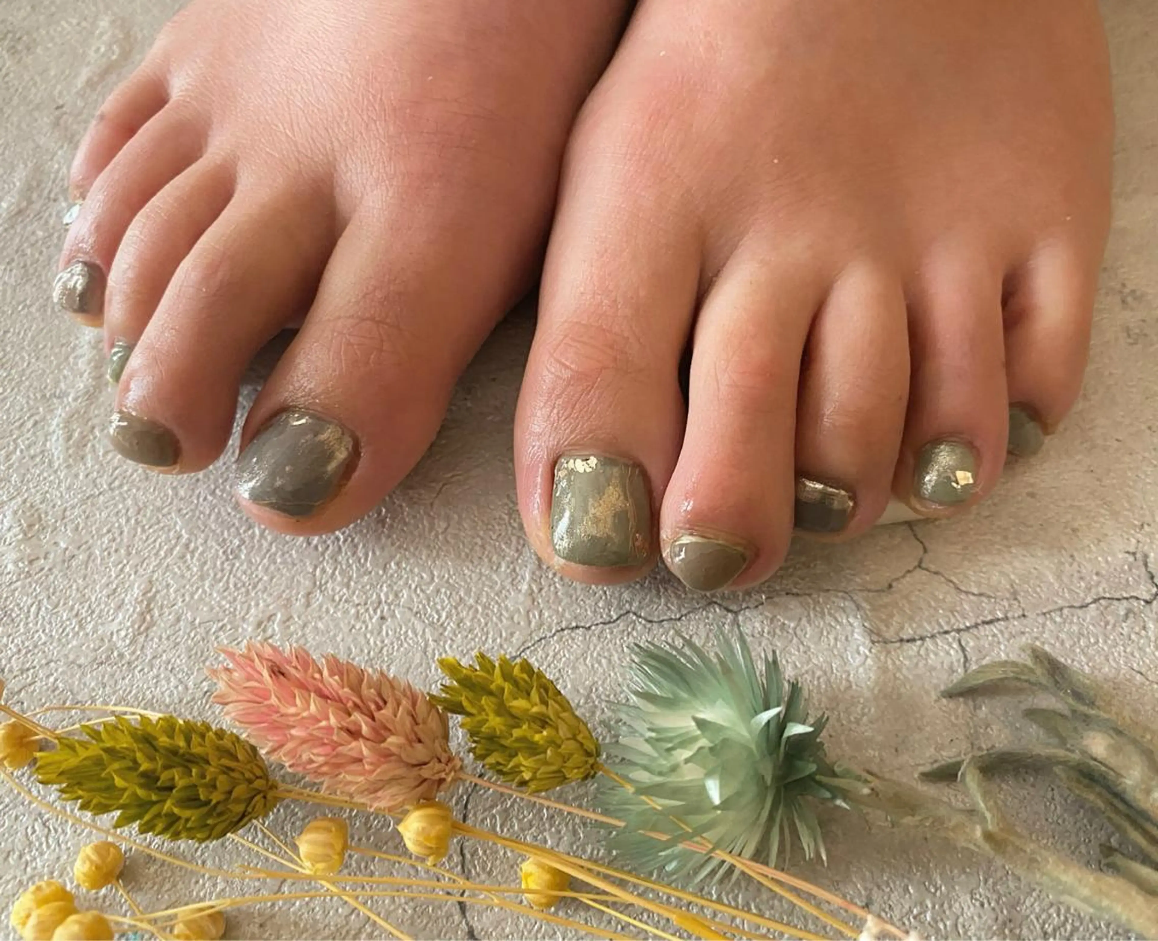 ネイル フットネイル ëmma nail_ by chulaのネイルデザイン