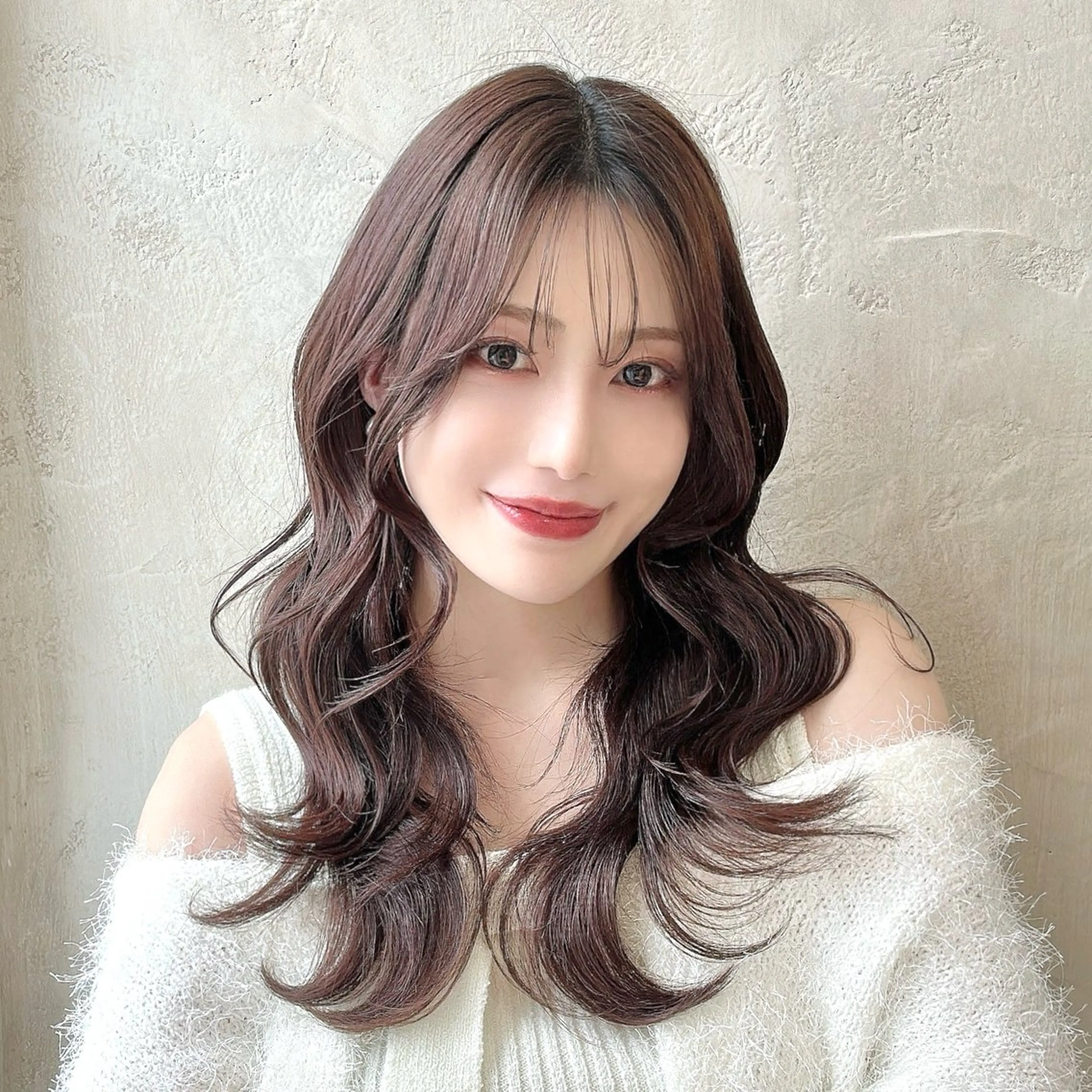 セミロング カラー ベージュカラー 透明感カラー くびれヘア 顔周りカット ハイレイヤー カット ヘアカラー トリートメント 💫レイヤーカット 💫木原佑璃香のヘアスタイル