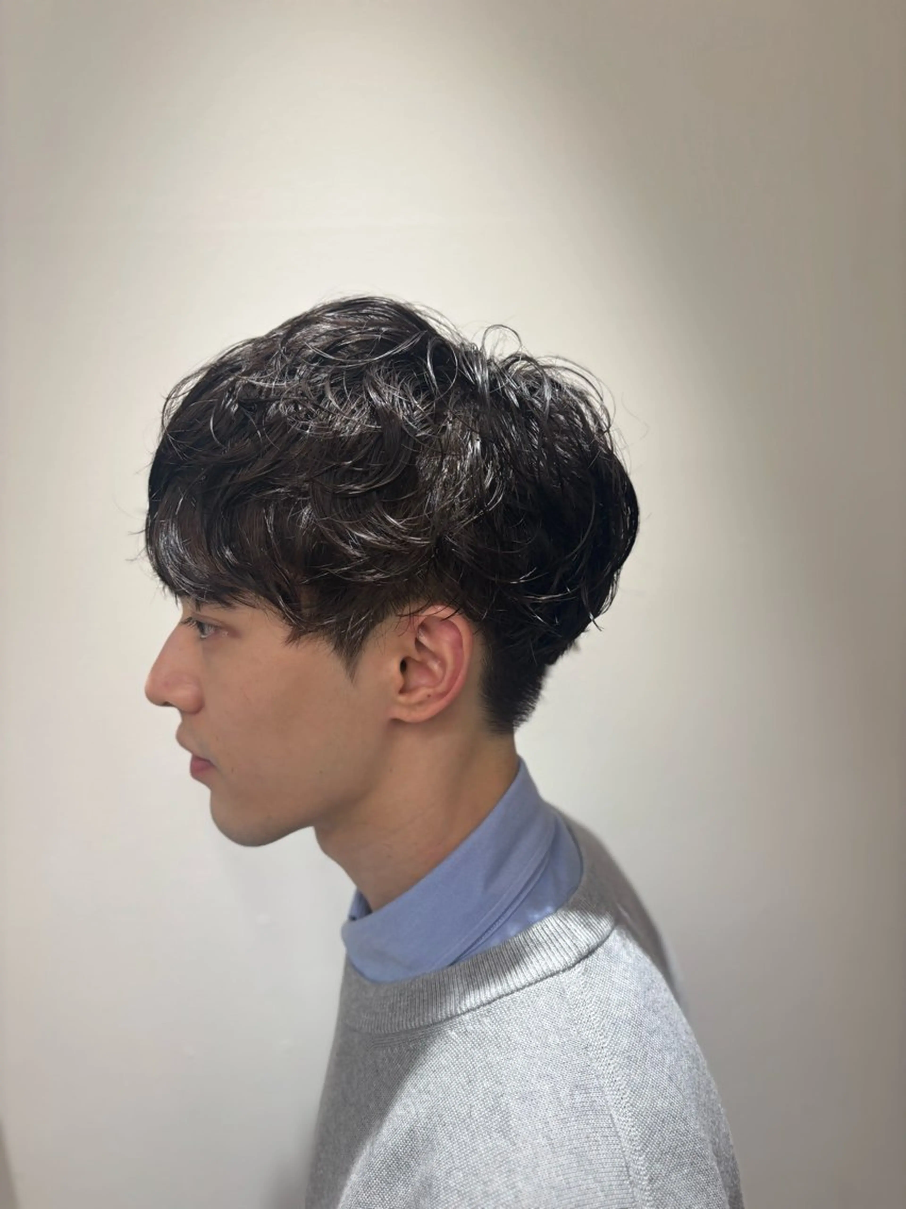 メンズ カット パーマ ミズノ アイ 🪅のヘアスタイル