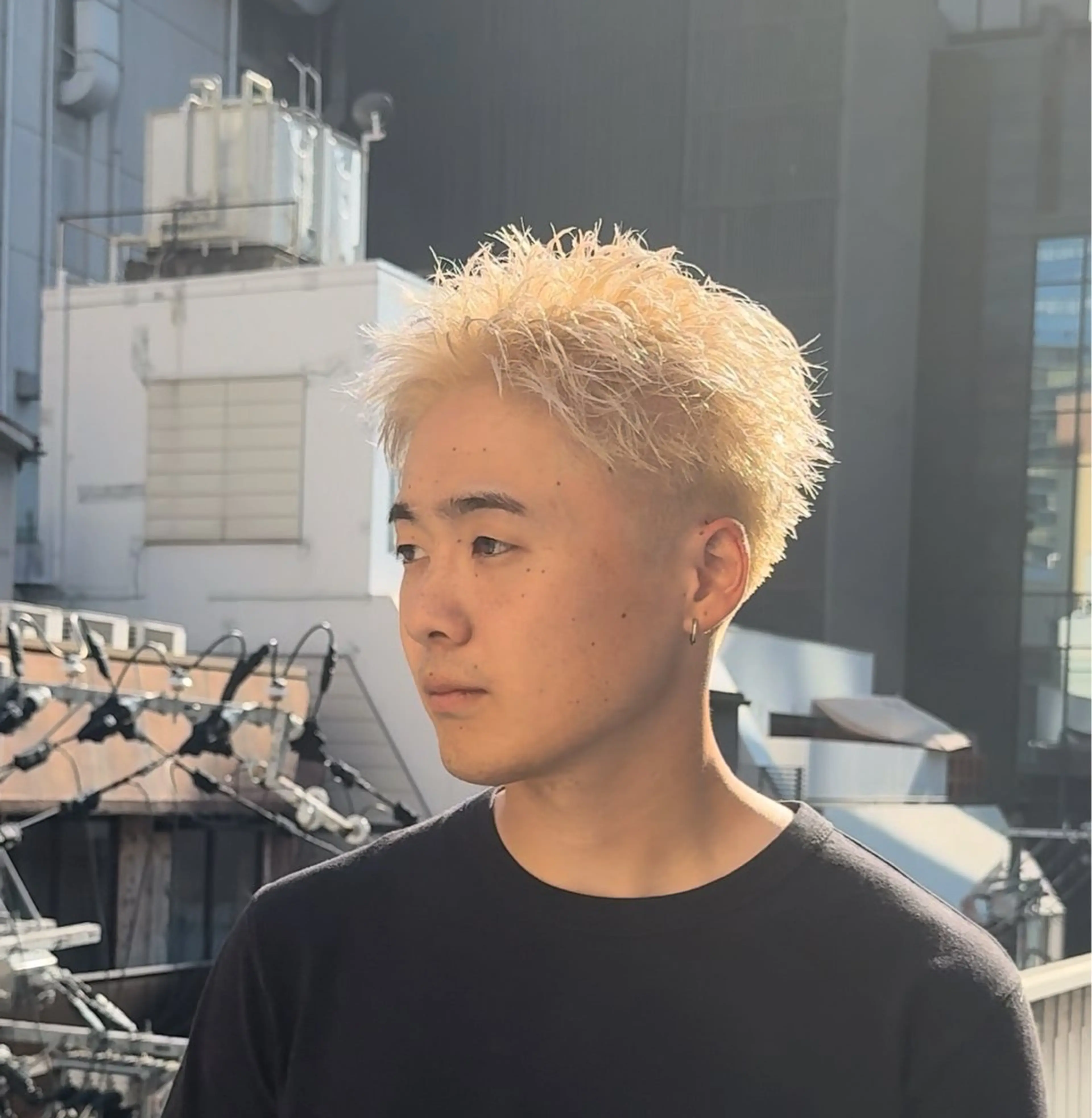 カラー メンズ ヘアカラー メンズパーマ&メンズ ショートの職人/岡田のヘアスタイル