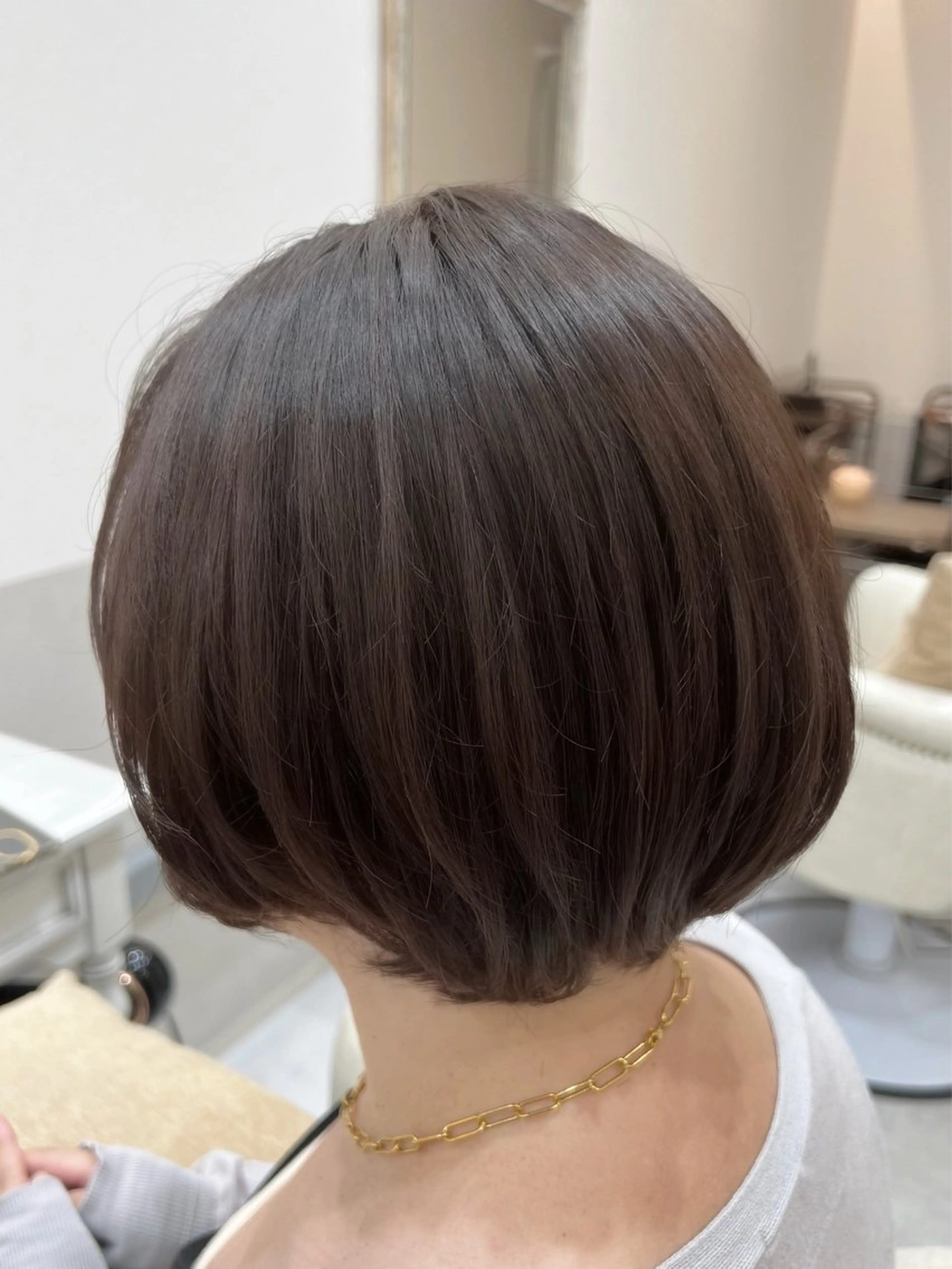 ショート カラー カット ヘアカラー 美髪矯正×艶カラー /中村勇太のヘアスタイル