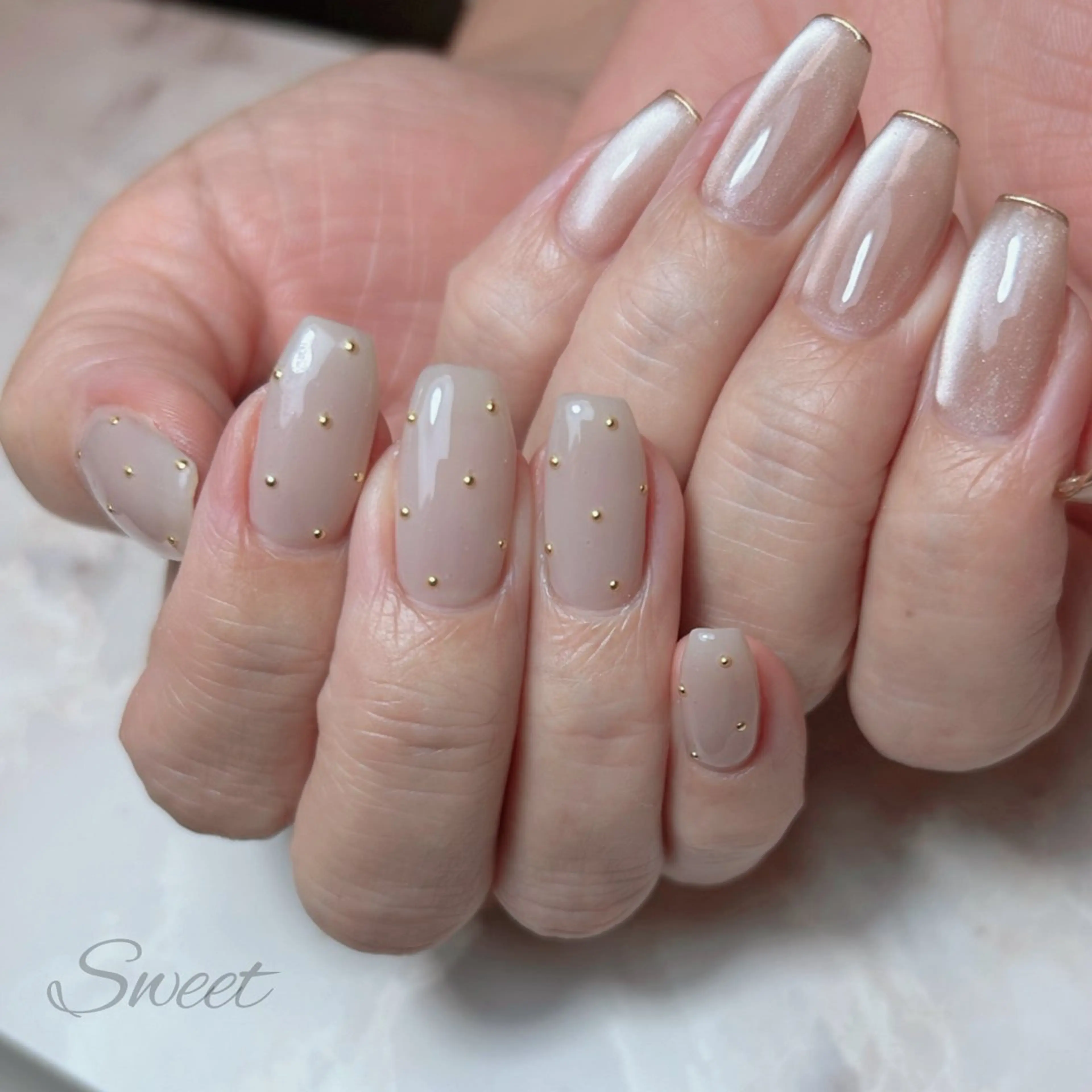 ネイル sweet 仲野陽子のネイルデザイン