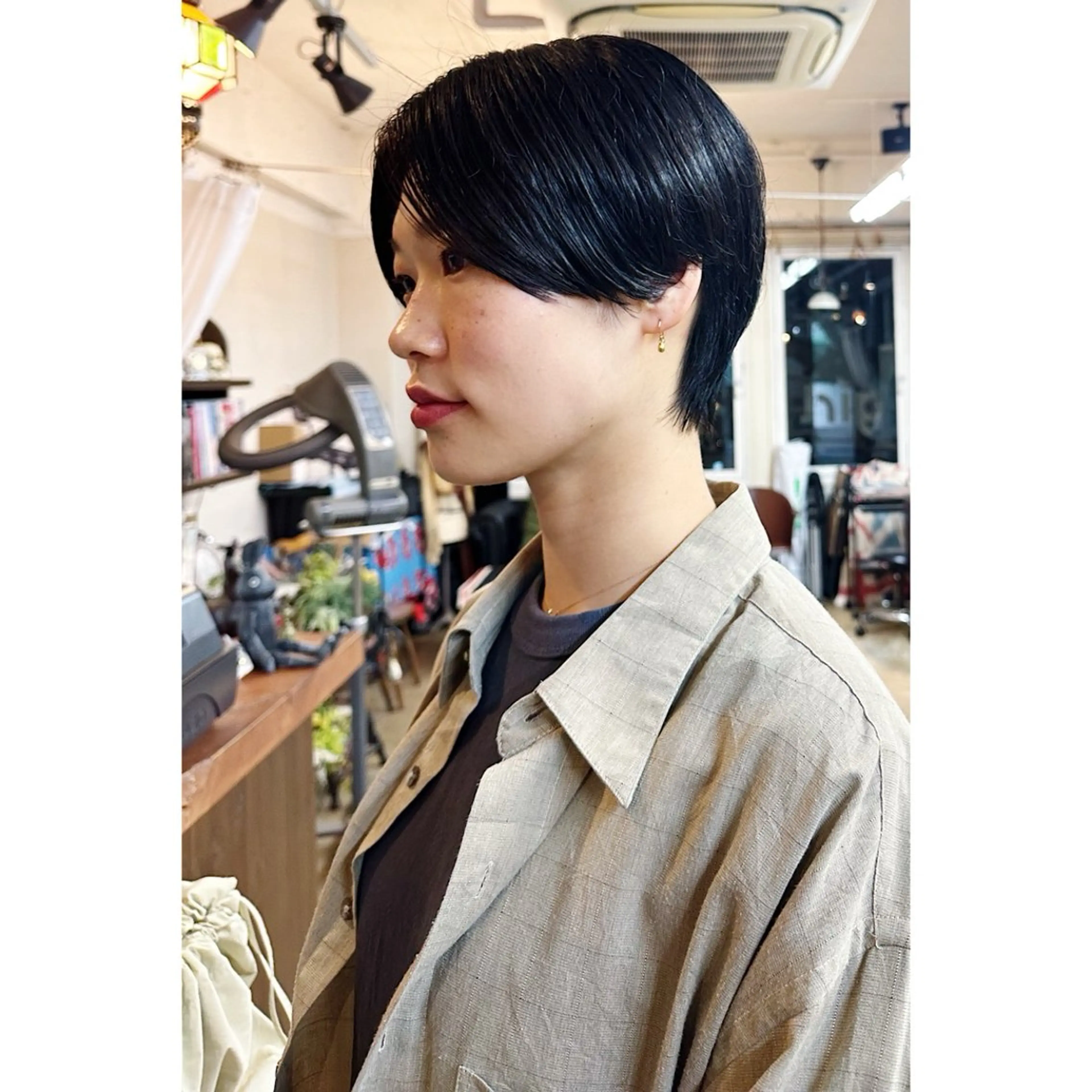ショート カラー ハンサムショート ショートヘア カット hair design girl所属・［girl］ MIKIのヘアスタイル