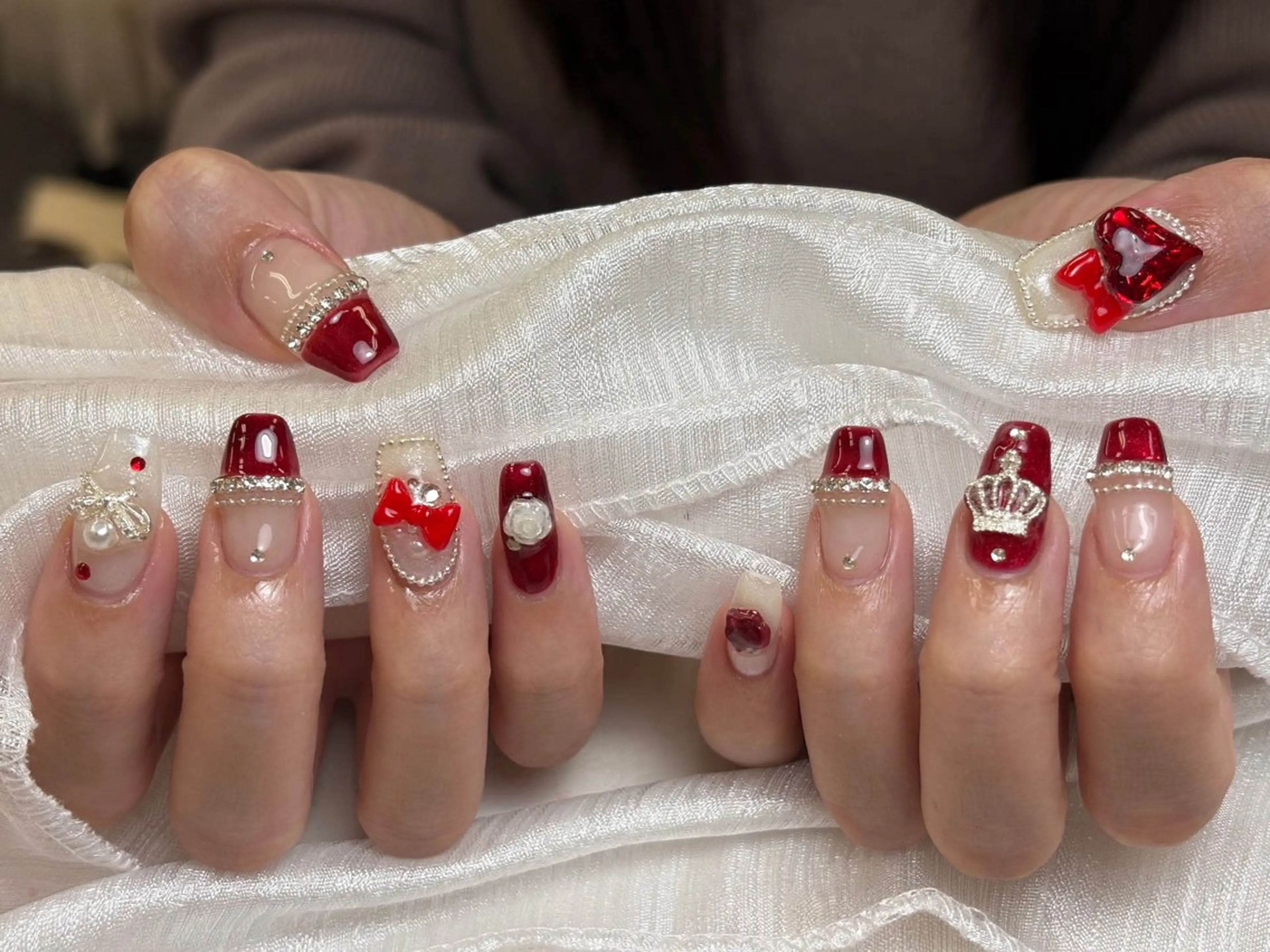ネイル アートネイル フレンチネイル ジェルネイル ニュアンスネイル オフィスネイル ハンドネイル Nie Nail Salon所属・Nie Nail Shinokuboのネイルデザイン